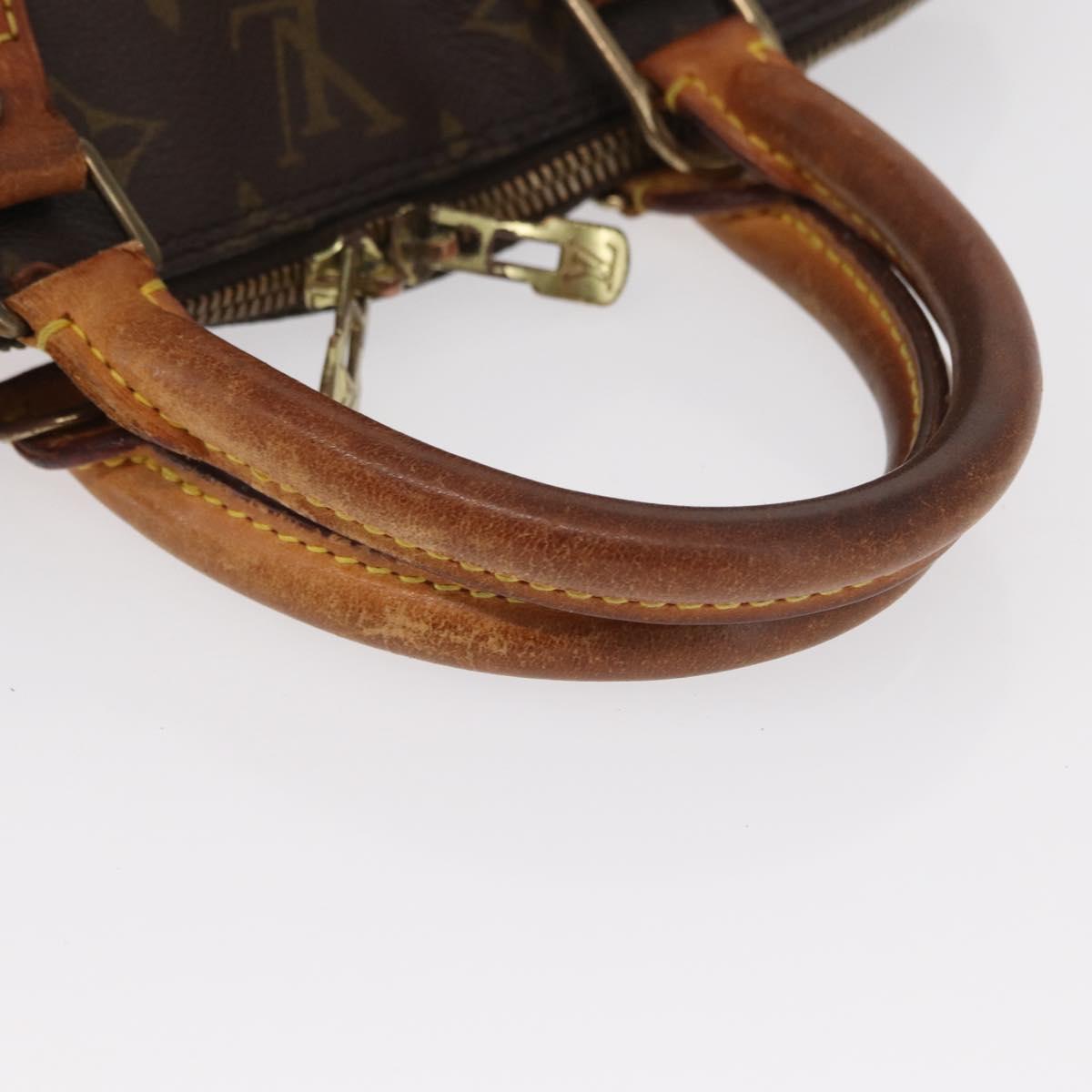 LOUIS VUITTON Monogram Alma Hand Bag M51130 LV Auth BA9326