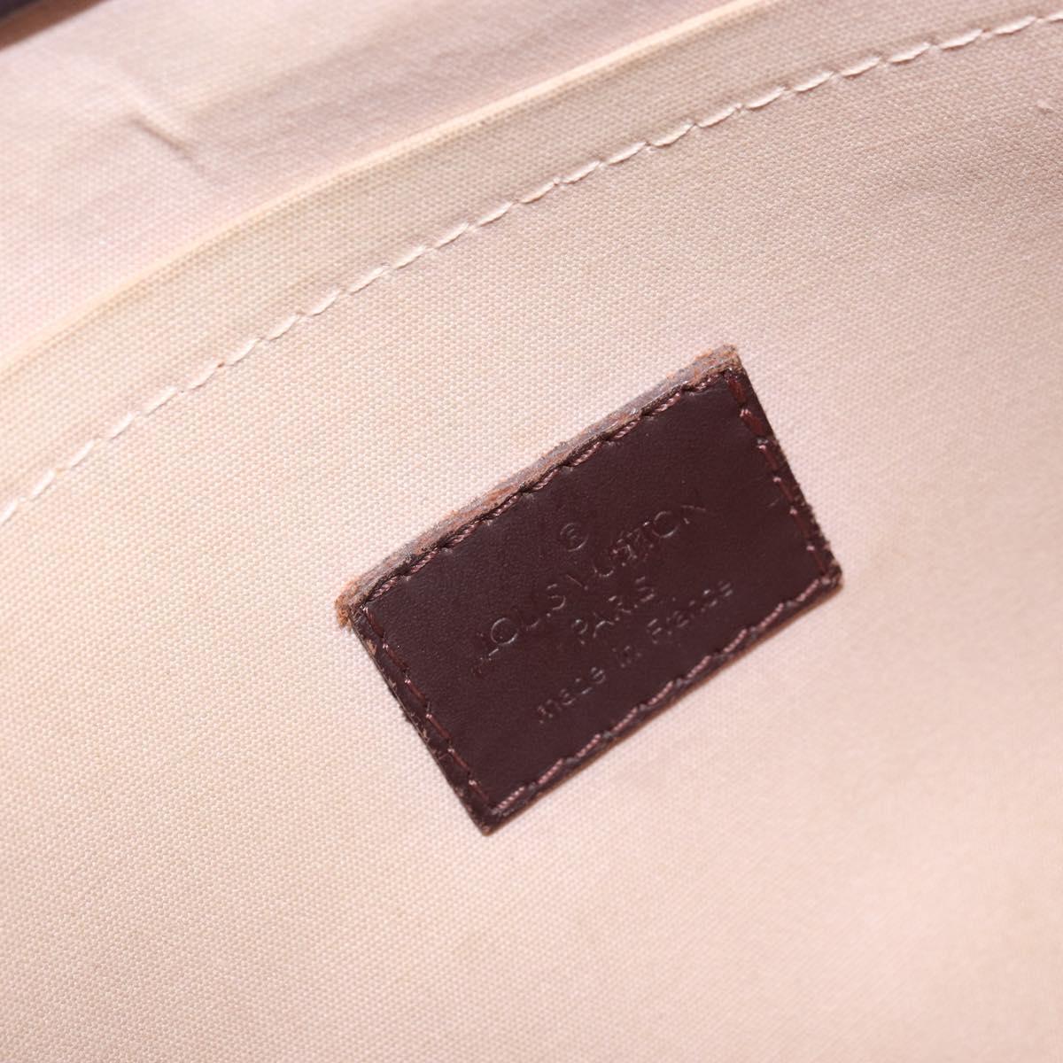 LOUIS VUITTON Monogram Mini Lucille PM Hand Bag Red M92678 LV Auth BA9329