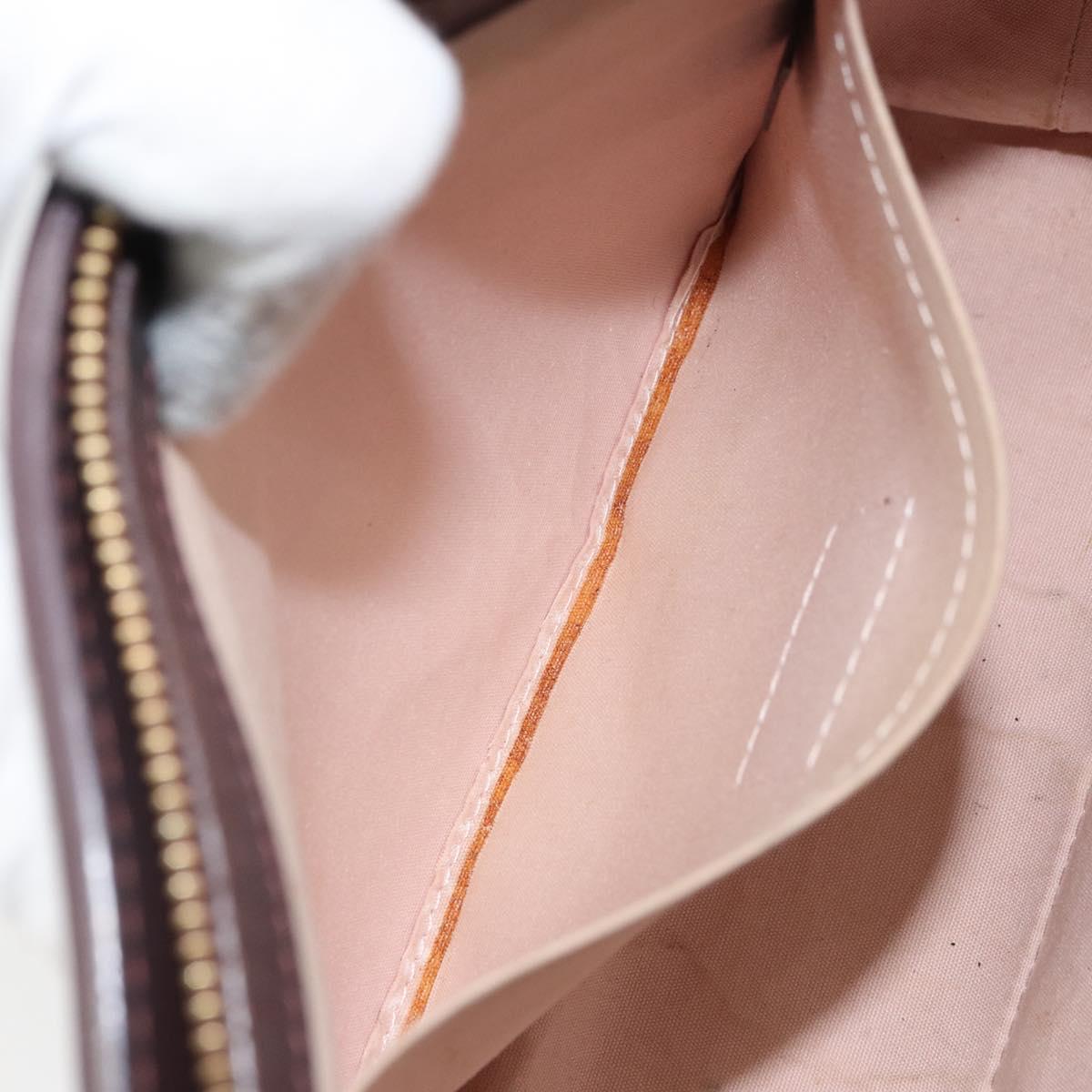 LOUIS VUITTON Monogram Mini Lucille PM Hand Bag Red M92678 LV Auth BA9329