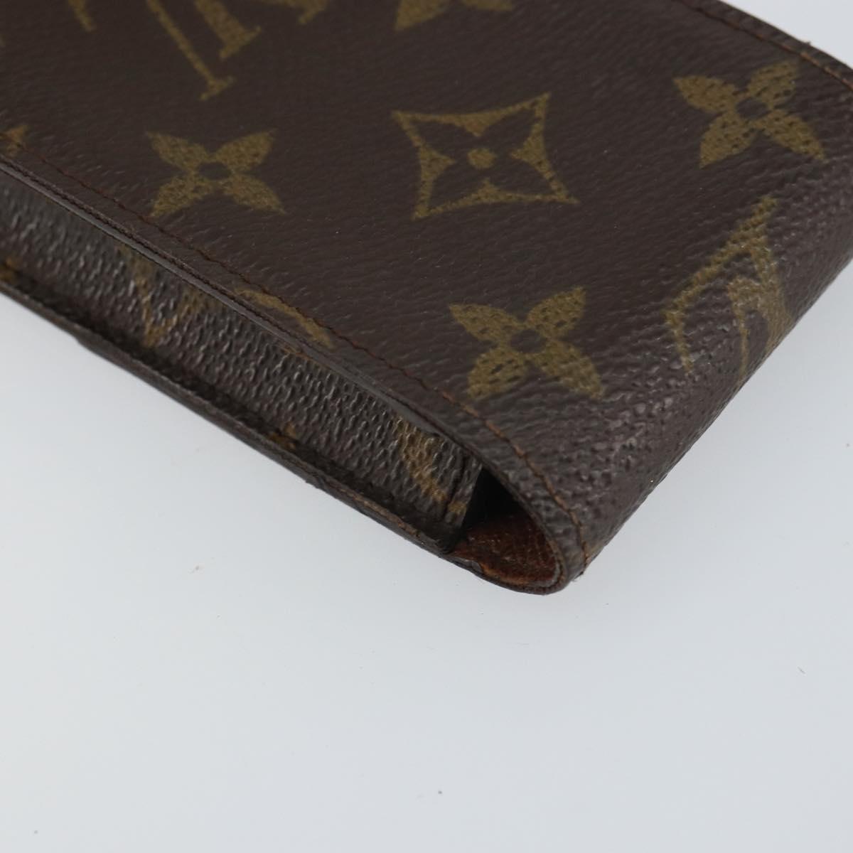LOUIS VUITTON Monogram Etui Cigarette Case M63024 LV Auth BA9351