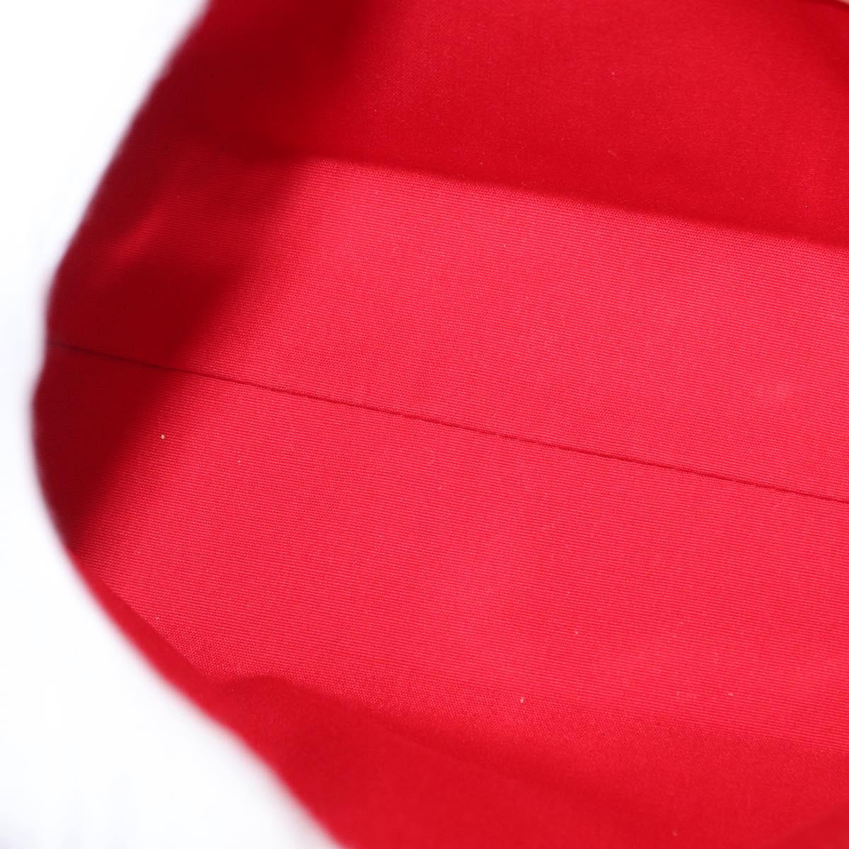 LOUIS VUITTON Monogram Vernis Reade PM Hand Bag Red Rouge M91088 LV Auth BA9357