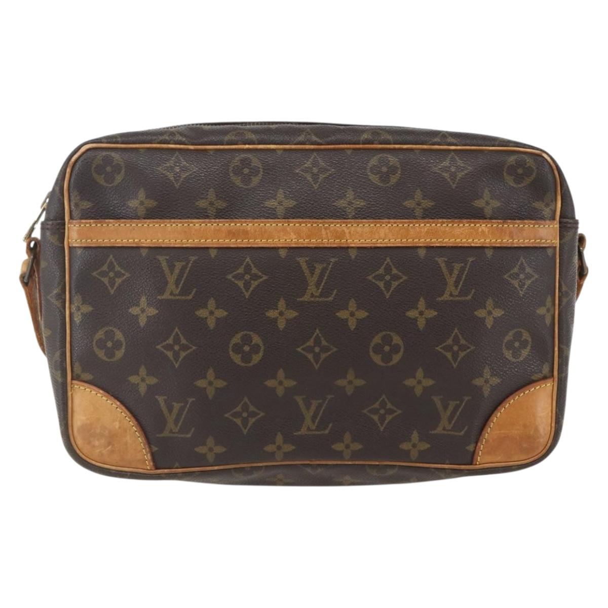 LOUIS VUITTON Monogram Trocadero 30 Shoulder Bag M51272 LV Auth BA9387