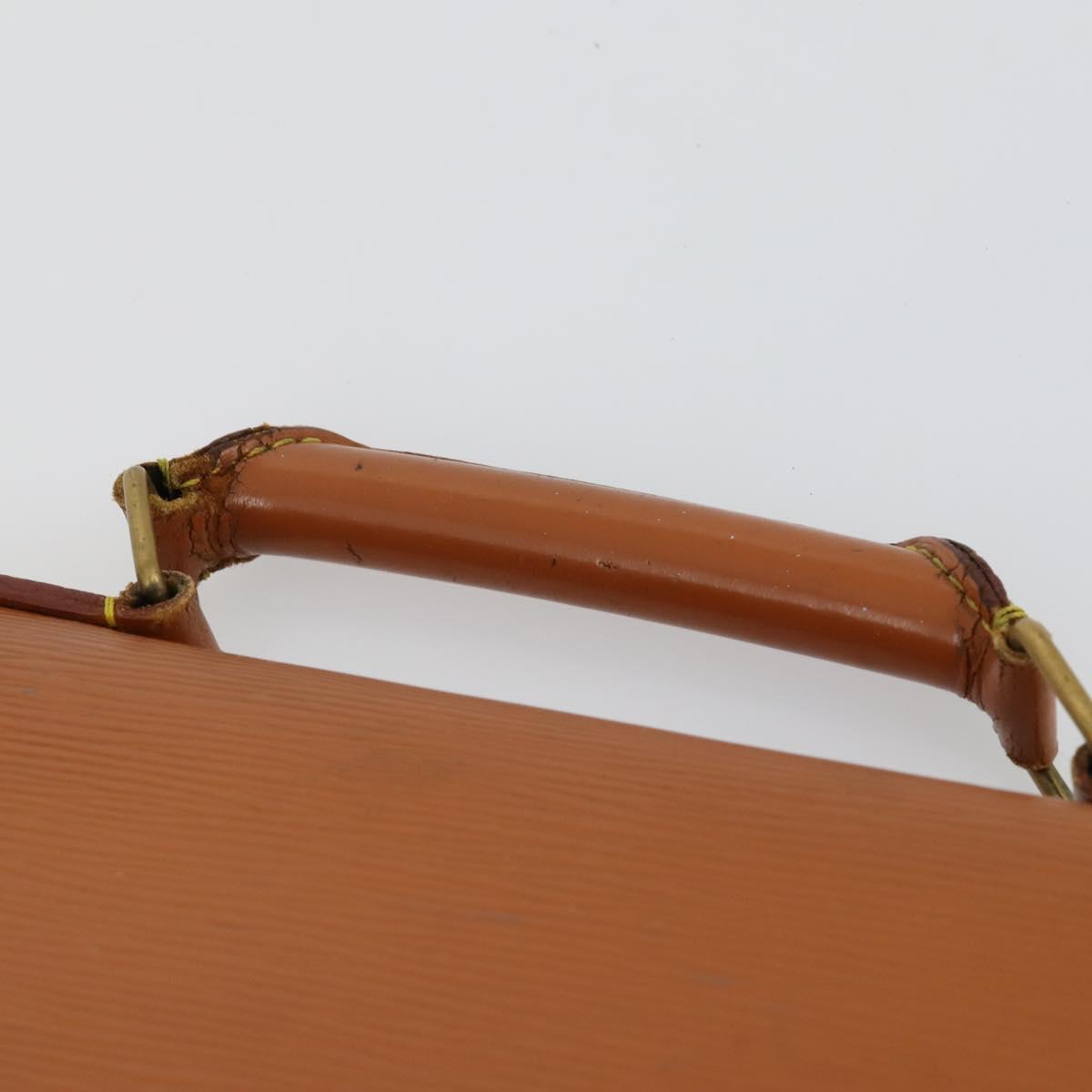 LOUIS VUITTON Epi Serviette Conseiller Briefcase Beige M54429 LV Auth BA9408