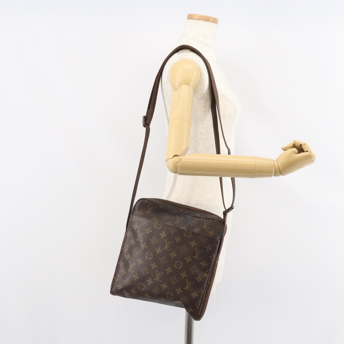 LOUIS VUITTON Monogram Trotteur Bobour Shoulder Bag M97037 LV Auth BA9412