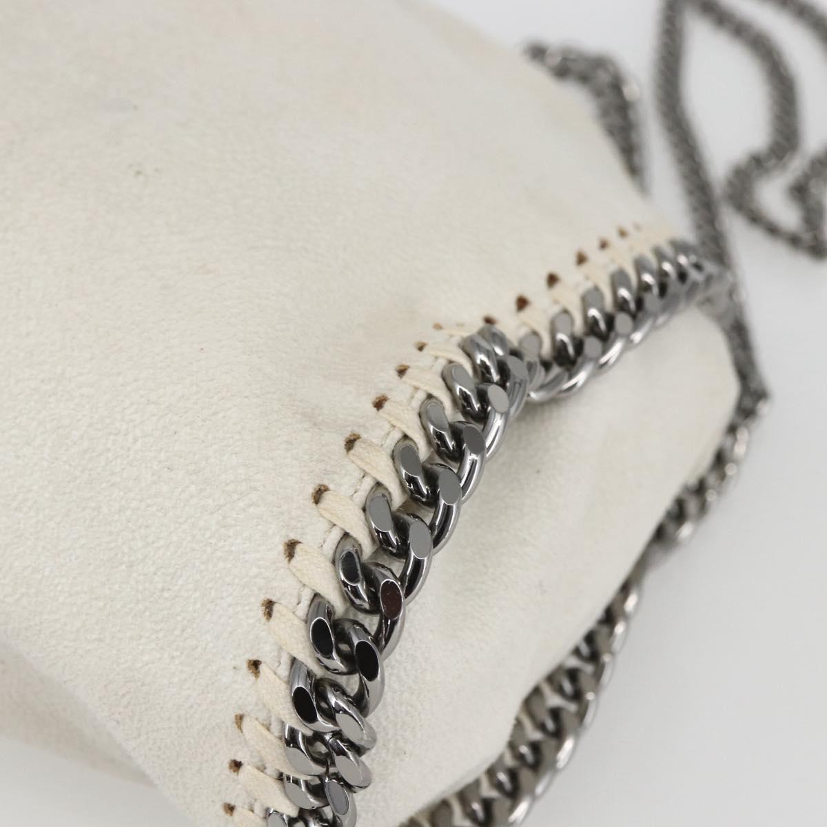 Stella MacCartney Chain Falabella Mini Bag Polyester 2way 371223 Auth BA9423