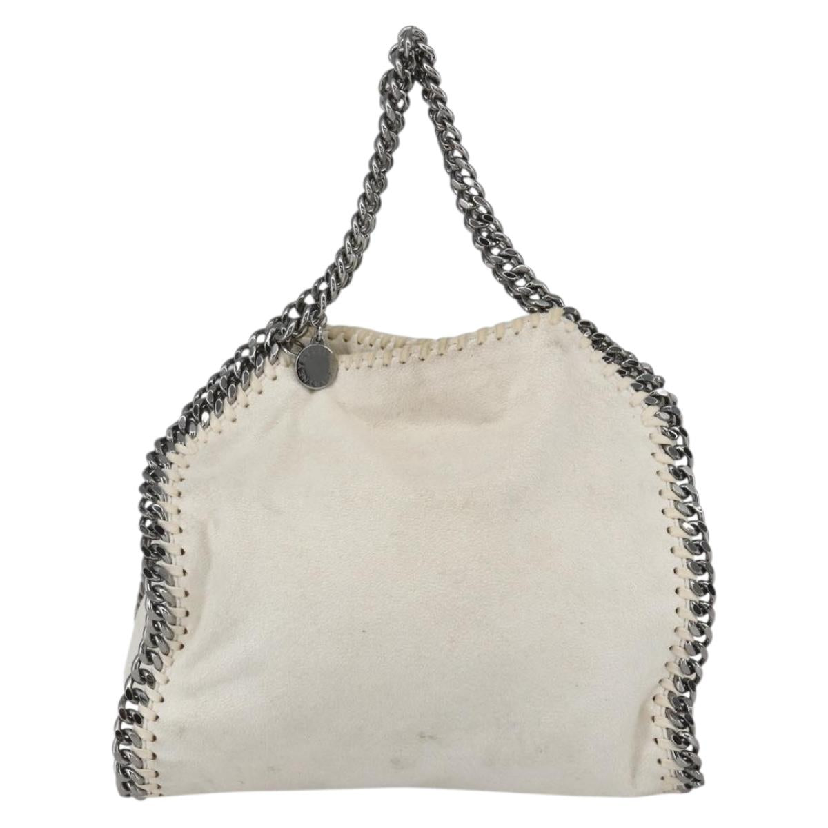 Stella MacCartney Chain Falabella Mini Bag Polyester 2way 371223 Auth BA9423