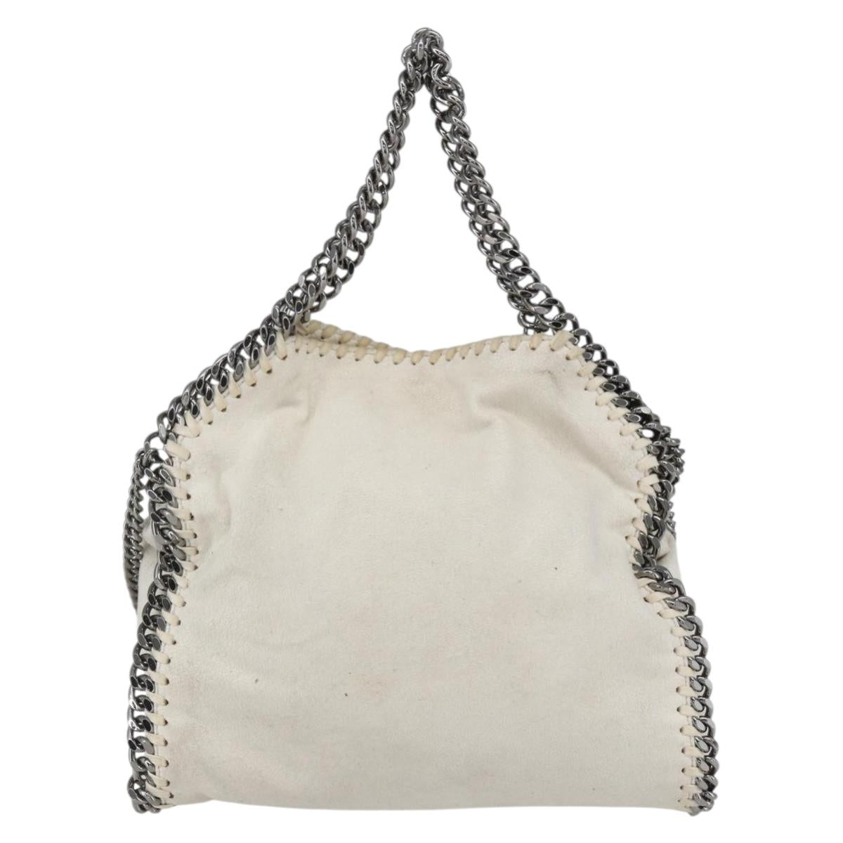 Stella MacCartney Chain Falabella Mini Bag Polyester 2way 371223 Auth BA9423