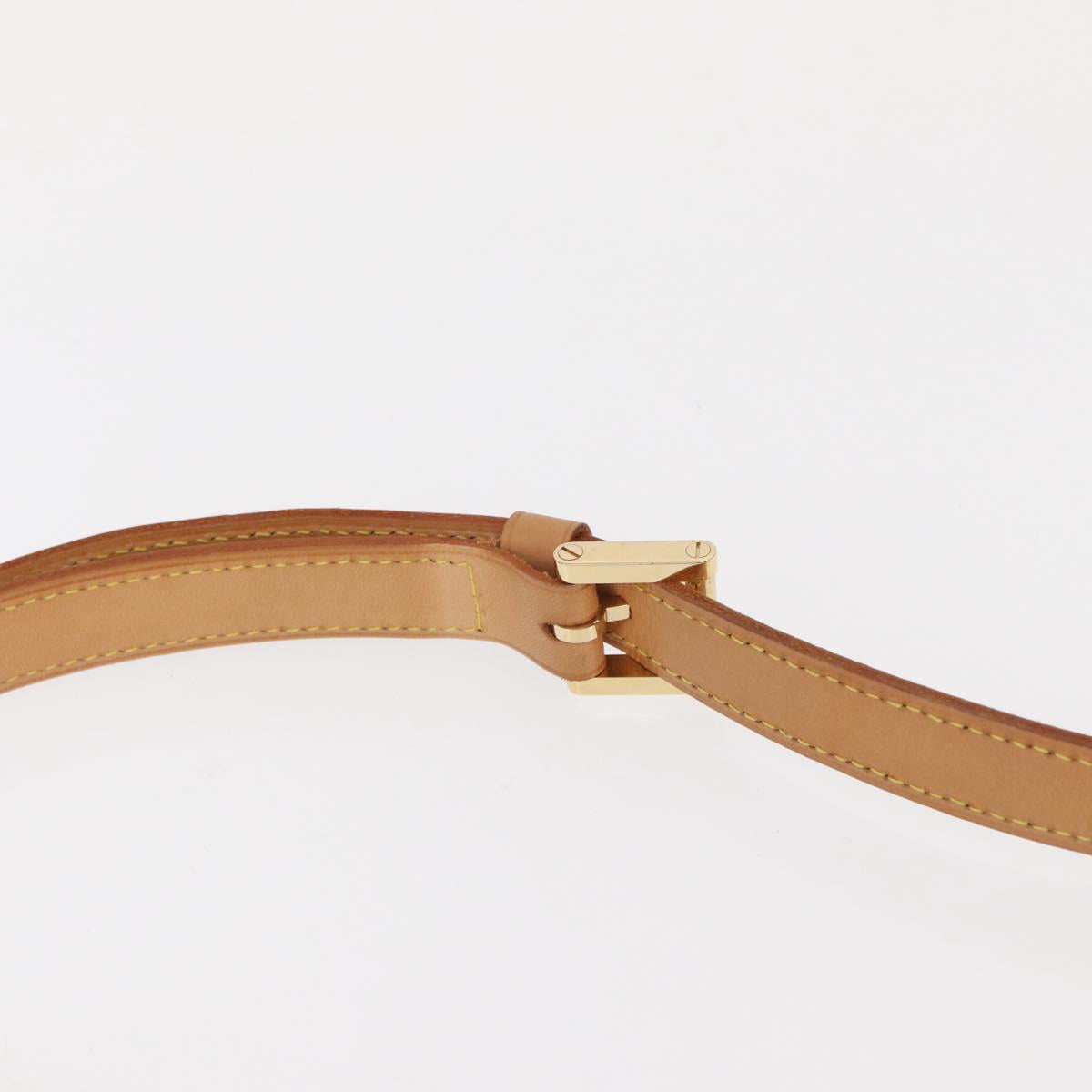 LOUIS VUITTON Monogram Vernis Thompson Street Bag Beige M91301 LV Auth BA9429