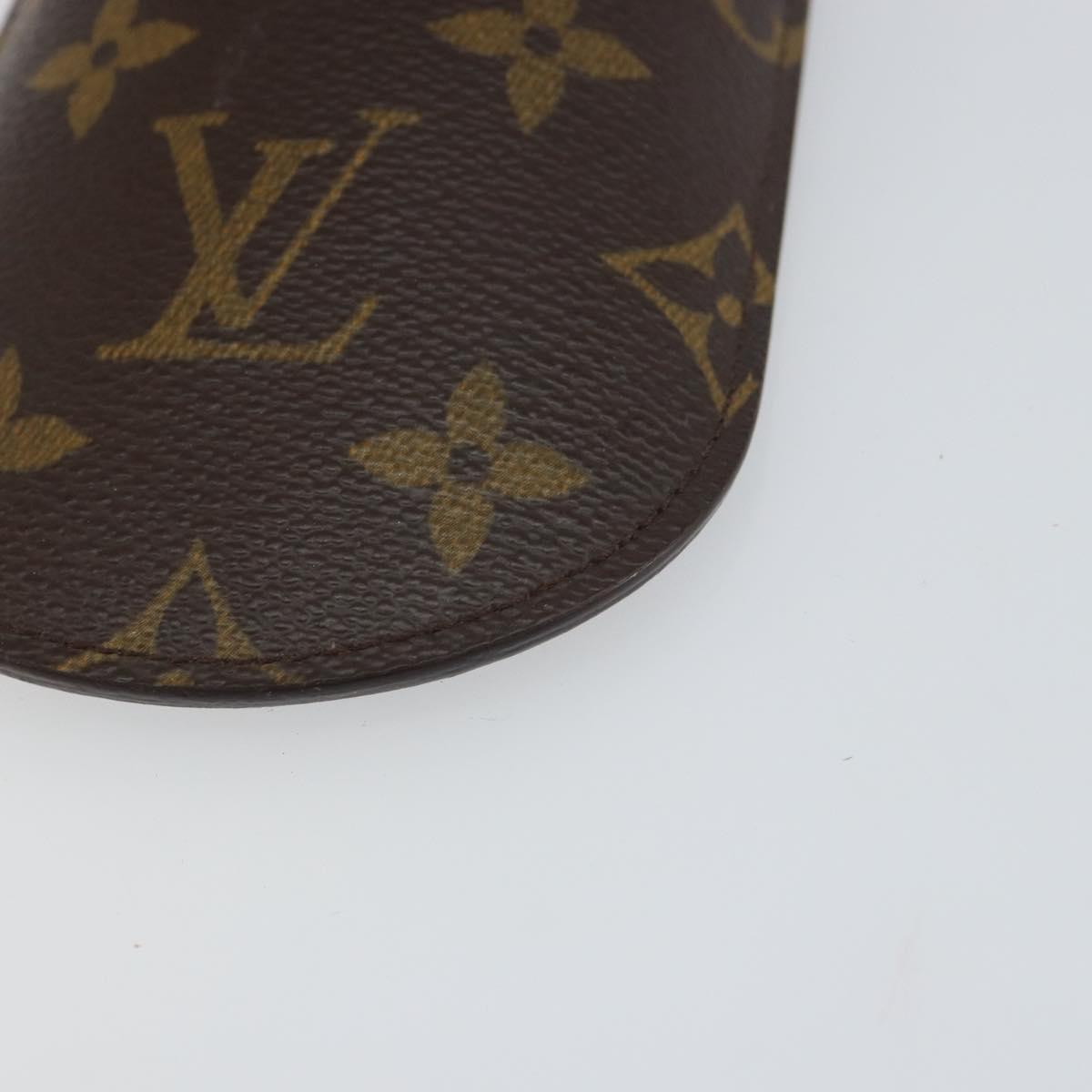 LOUIS VUITTON Monogram Etui Stilo Pen Case M62990 LV Auth BA9442
