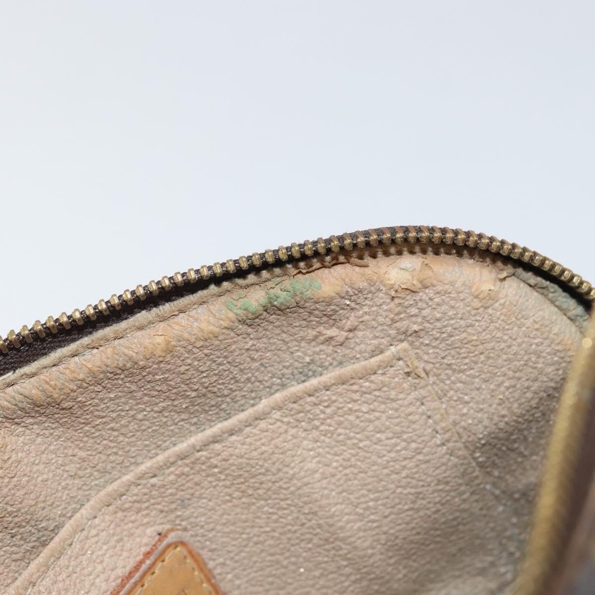 LOUIS VUITTON Monogram Pochette Cosmetic PM Pouch M43998 LV Auth BA9444