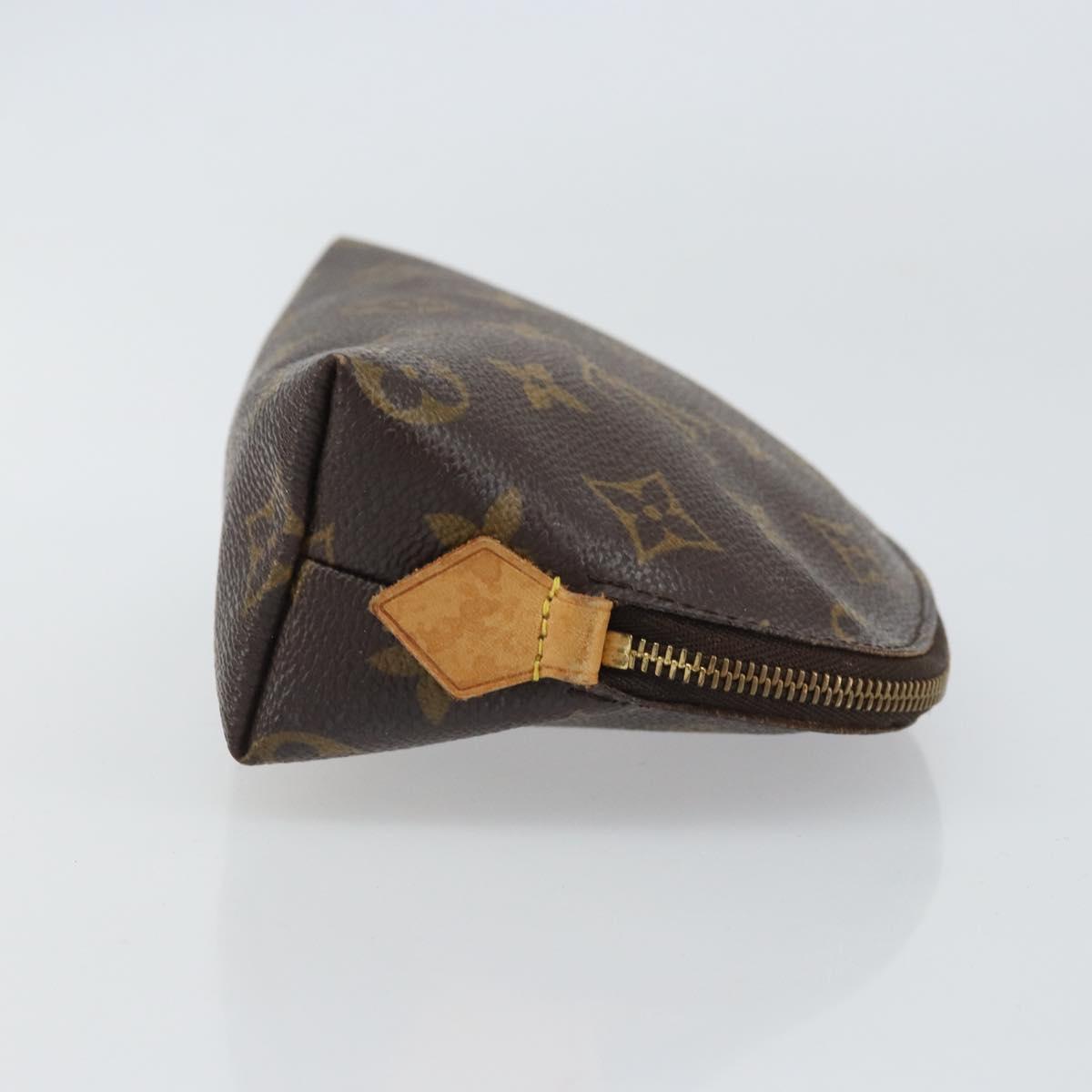 LOUIS VUITTON Monogram Pochette Cosmetic PM Pouch M43998 LV Auth BA9445