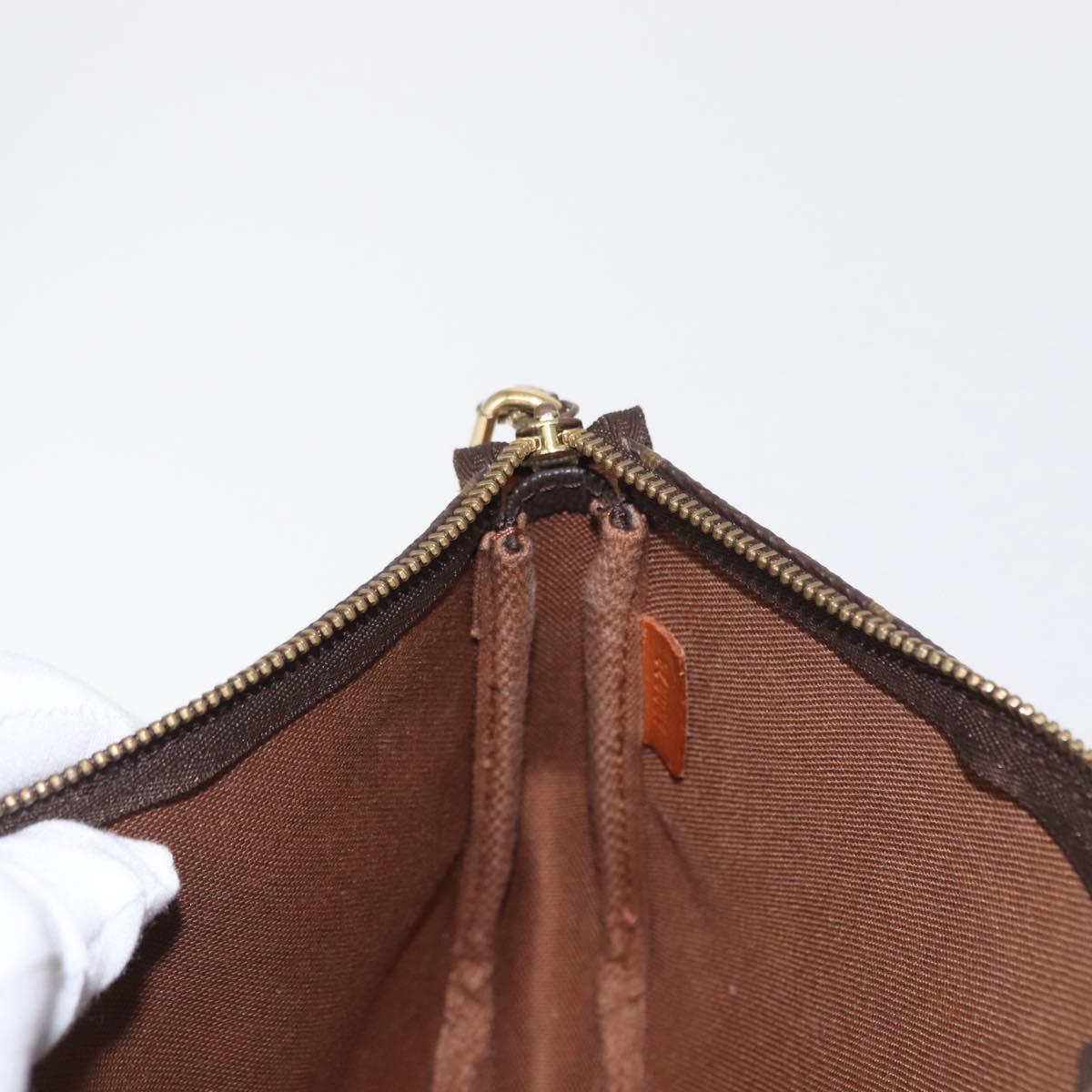 LOUIS VUITTON Monogram Pochette Accessoires Pouch M51980 LV Auth BA9476