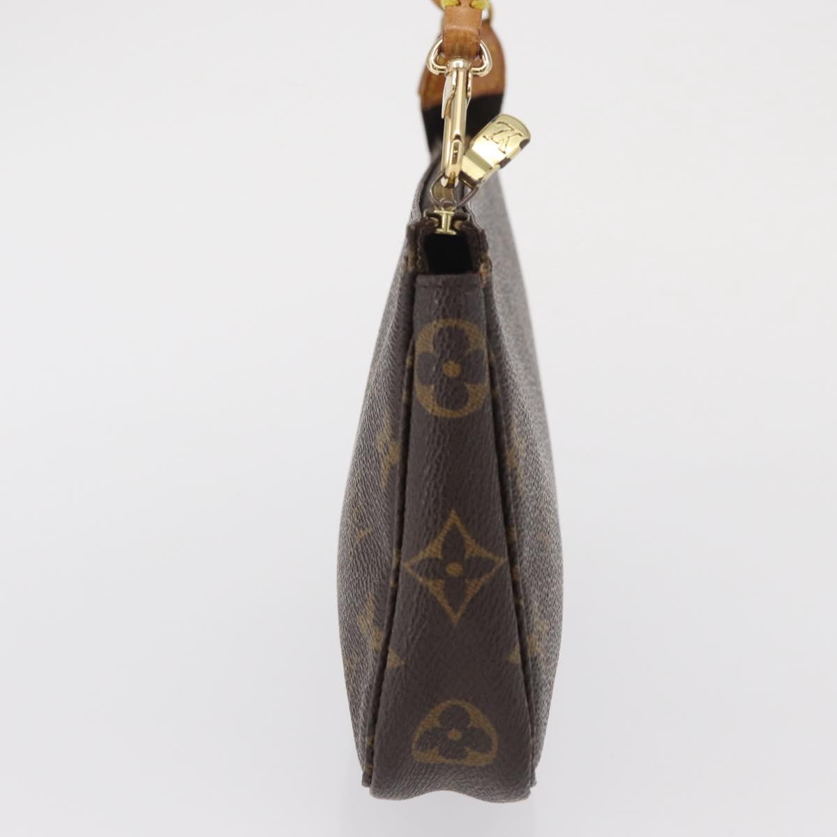 LOUIS VUITTON Monogram Pochette Accessoires Pouch M51980 LV Auth BA9476