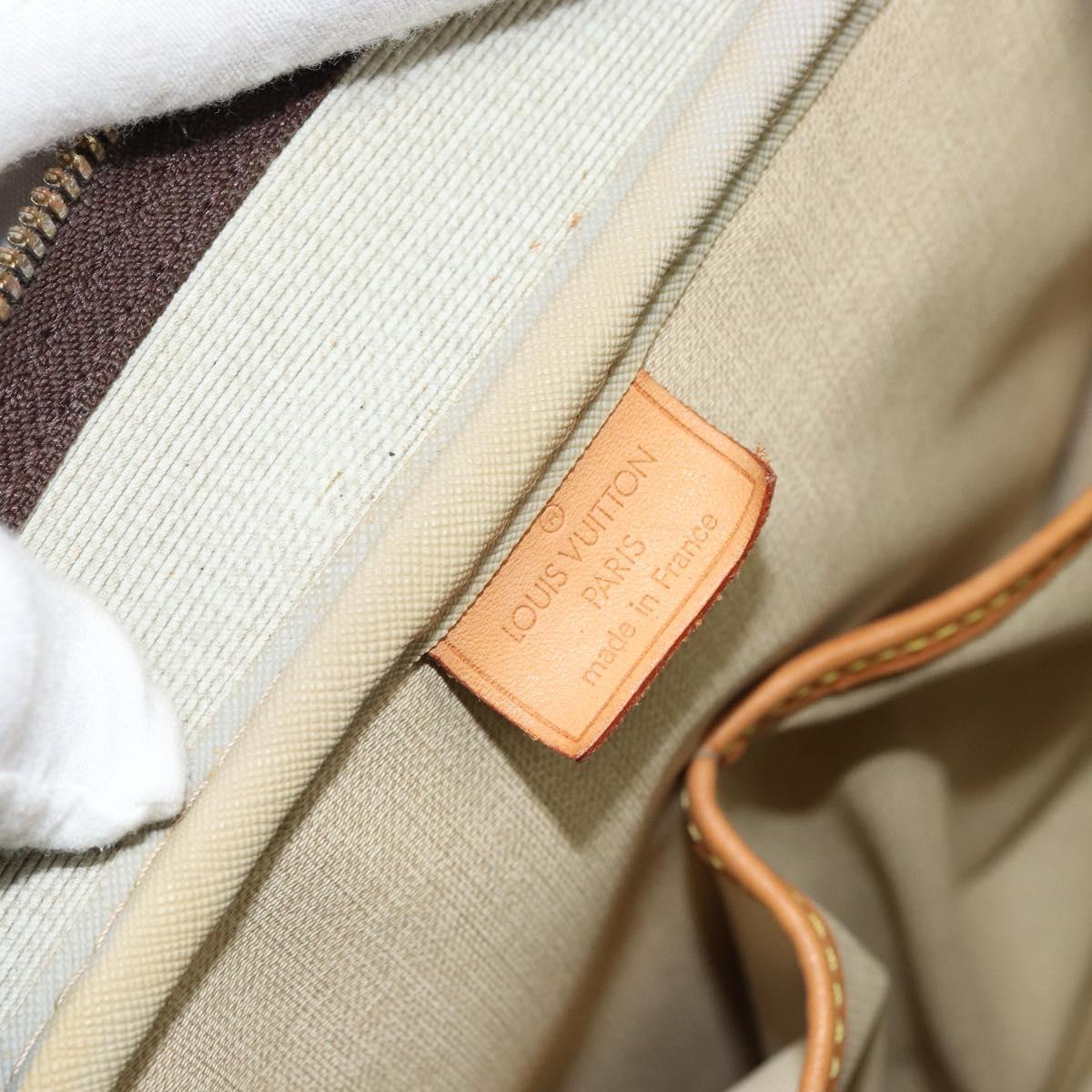 LOUIS VUITTON Monogram Deauville Hand Bag M47270 LV Auth BA9491