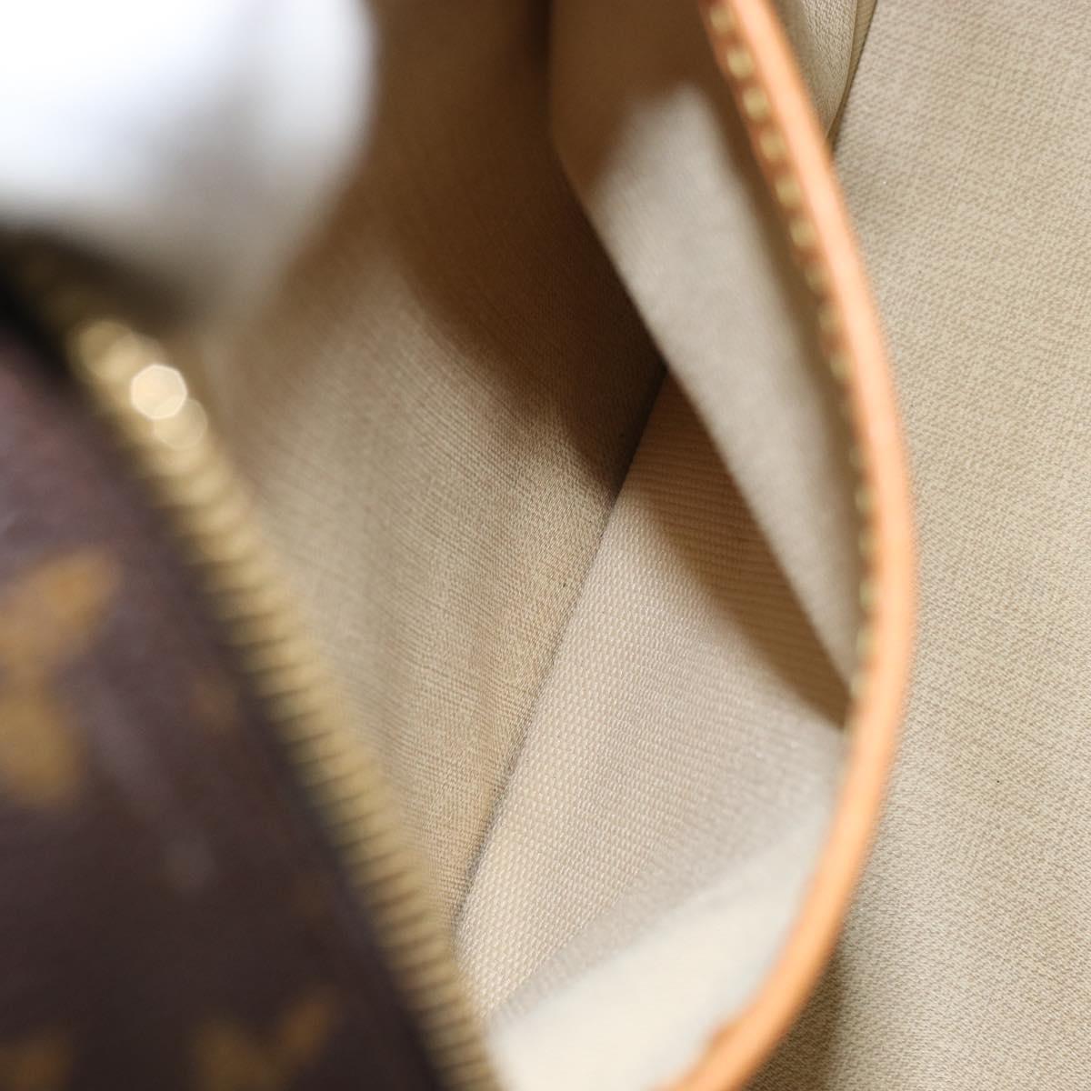 LOUIS VUITTON Monogram Deauville Hand Bag M47270 LV Auth BA9491