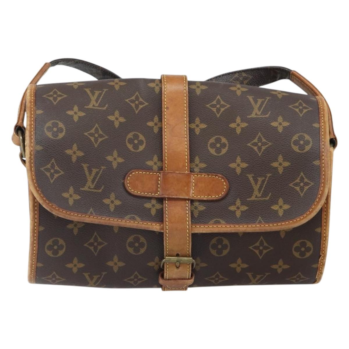 LOUIS VUITTON Monogram Marne Shoulder Bag M51369 LV Auth BA9492