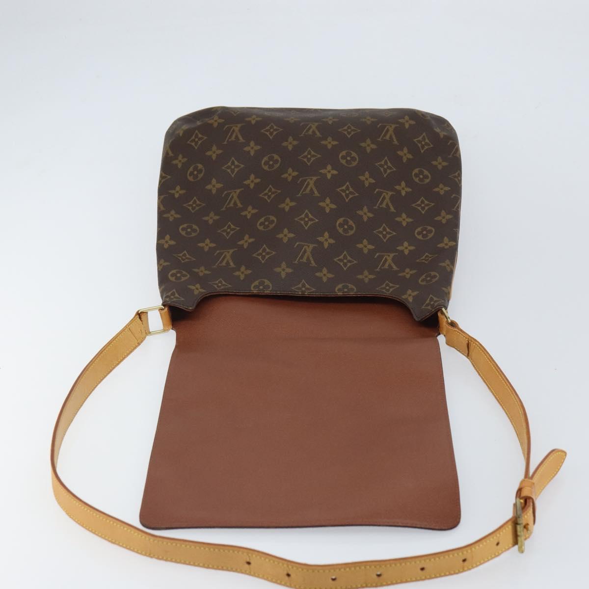 LOUIS VUITTON Monogram Musette Shoulder Bag M51256 LV Auth BA9497