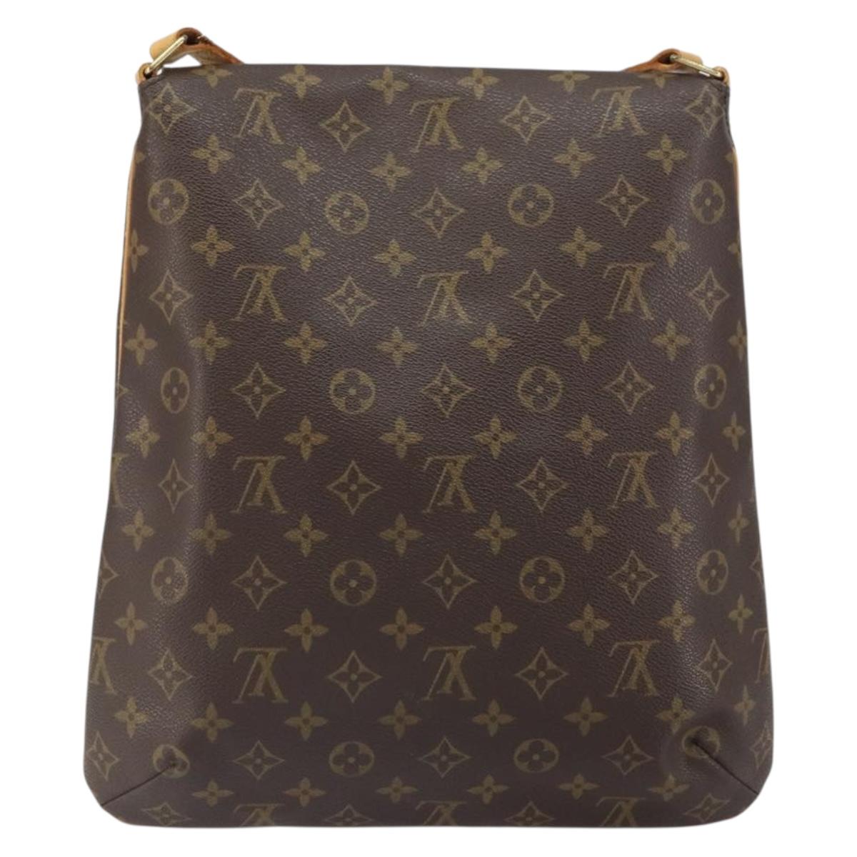 LOUIS VUITTON Monogram Musette Shoulder Bag M51256 LV Auth BA9497