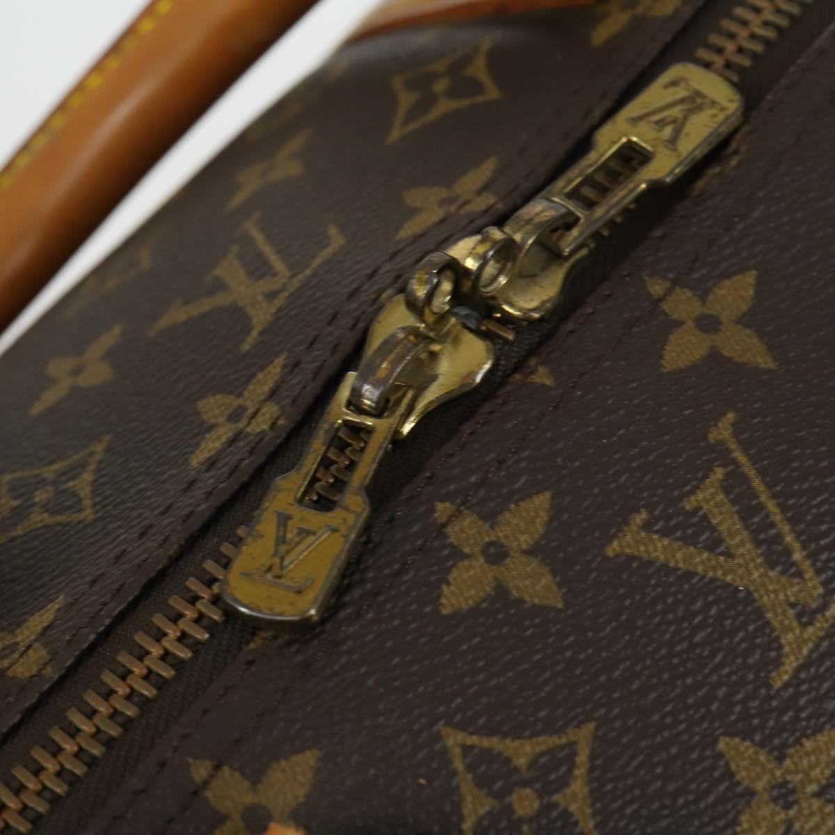 LOUIS VUITTON Monogram Keepall 60 Boston Bag M41422 LV Auth BA9498