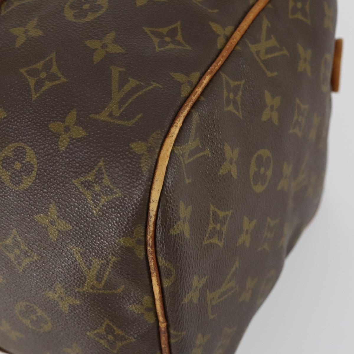 LOUIS VUITTON Monogram Sac Souple 35 Boston Bag M41626 LV Auth BA9507