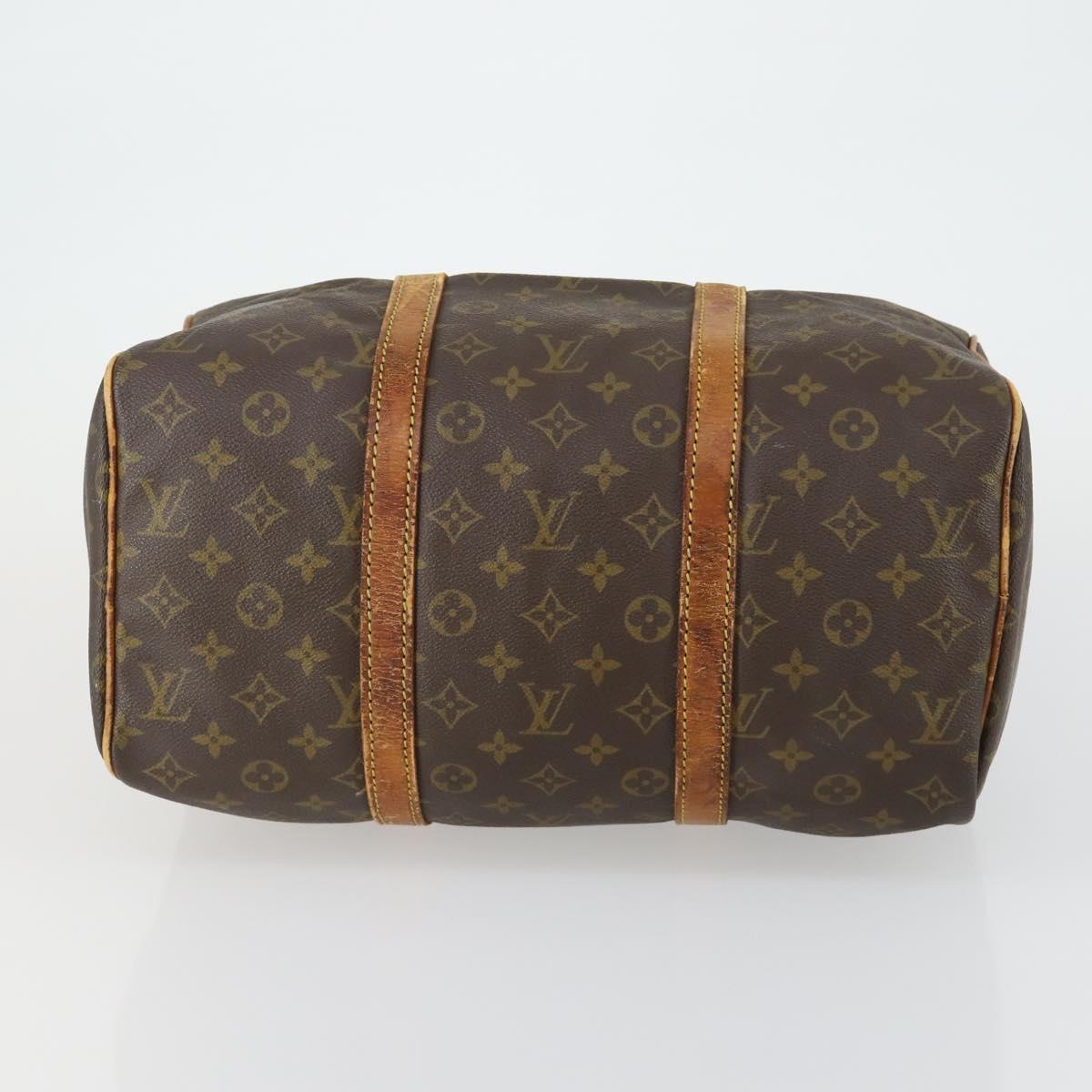 LOUIS VUITTON Monogram Sac Souple 35 Boston Bag M41626 LV Auth BA9507