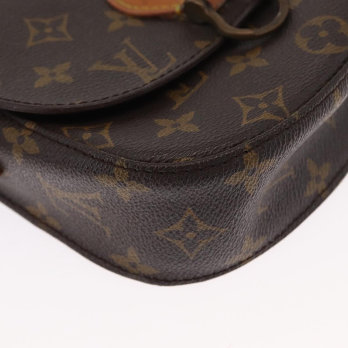 LOUIS VUITTON Monogram Saint Cloud PM Shoulder Bag M51244 LV Auth BA9519