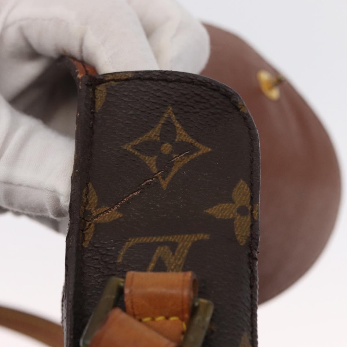 LOUIS VUITTON Monogram Saint Cloud PM Shoulder Bag M51244 LV Auth BA9519