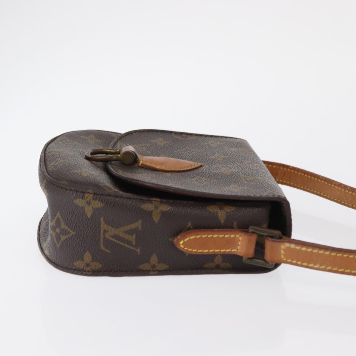 LOUIS VUITTON Monogram Saint Cloud PM Shoulder Bag M51244 LV Auth BA9519