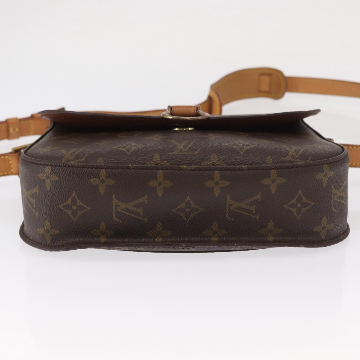 LOUIS VUITTON Monogram Saint Cloud GM Shoulder Bag M51242 LV Auth BA9523