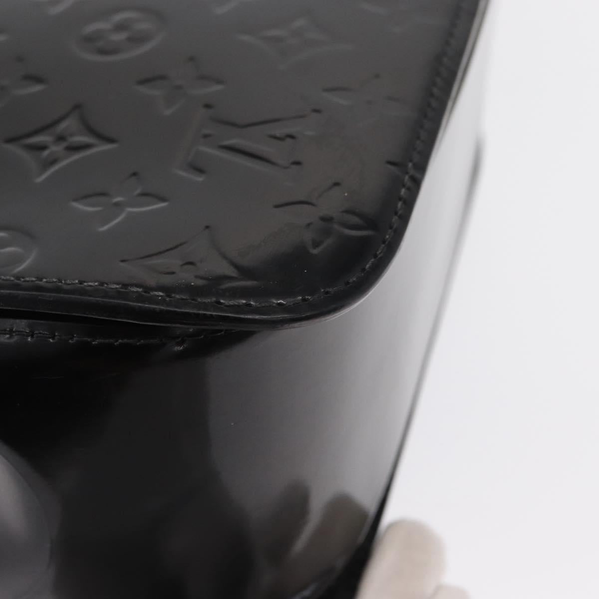 LOUIS VUITTON Monogram Vernis Mirada Hand Bag 2way Noir Manetic LV Auth BA9536