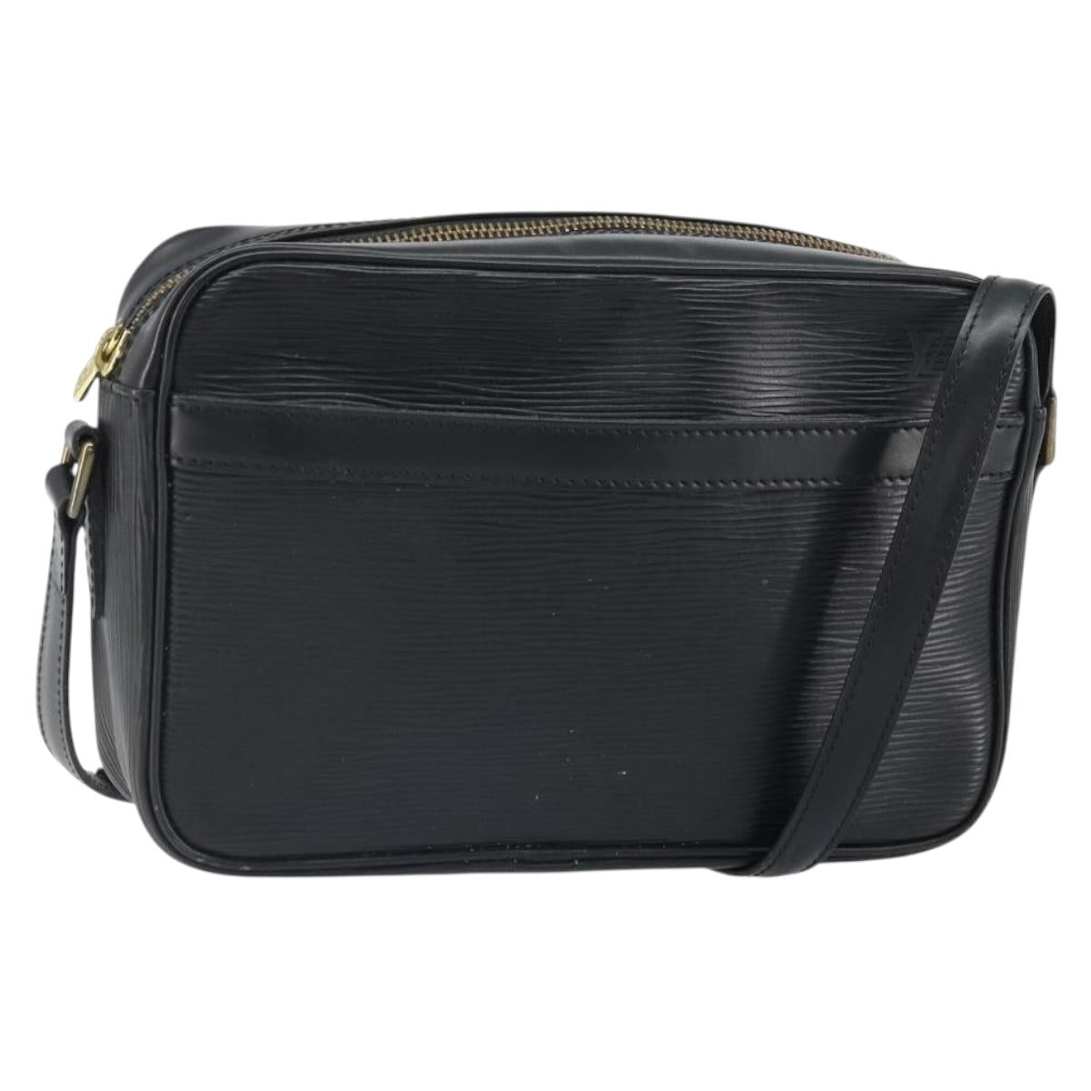 LOUIS VUITTON Epi Trocadero 23 Shoulder Bag Black M52302 LV Auth BA9544
