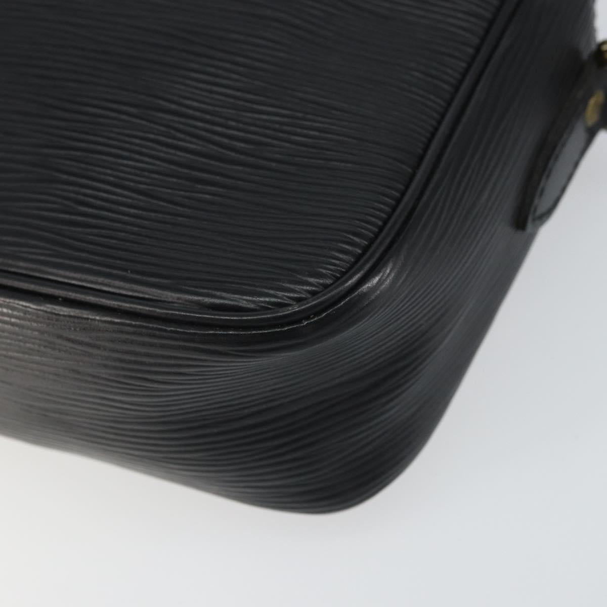 LOUIS VUITTON Epi Trocadero 23 Shoulder Bag Black M52302 LV Auth BA9544