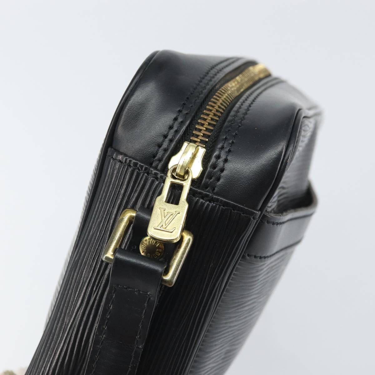 LOUIS VUITTON Epi Trocadero 23 Shoulder Bag Black M52302 LV Auth BA9544