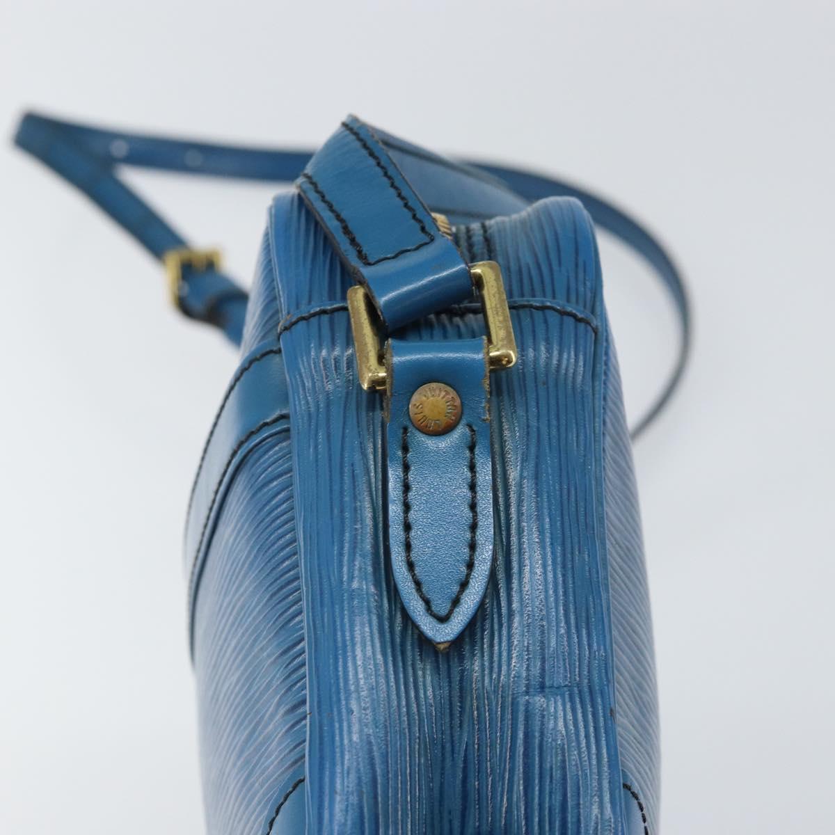 LOUIS VUITTON Epi Trocadero 23 Shoulder Bag Blue M52305 LV Auth BA9547