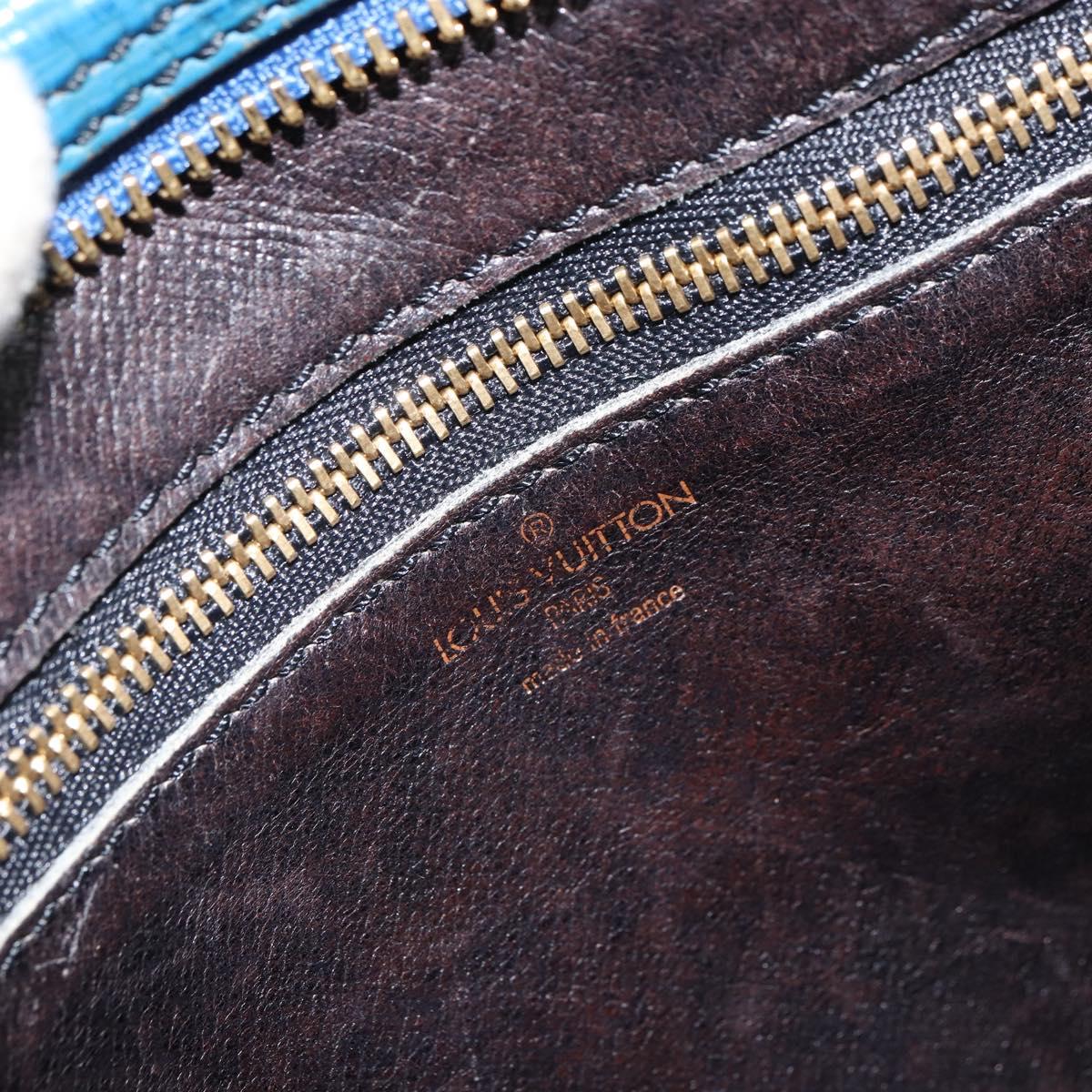 LOUIS VUITTON Epi Trocadero 23 Shoulder Bag Blue M52305 LV Auth BA9547