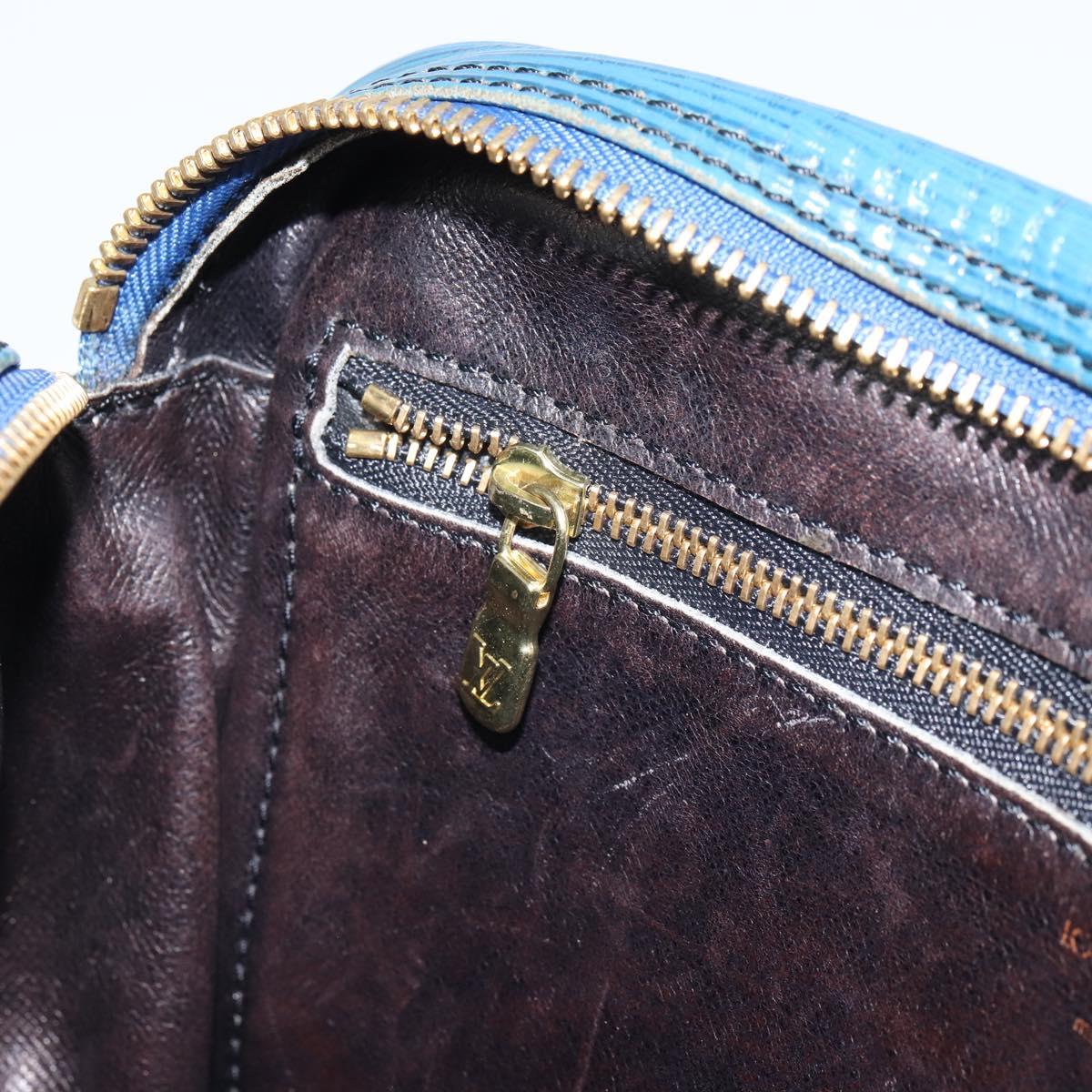 LOUIS VUITTON Epi Trocadero 23 Shoulder Bag Blue M52305 LV Auth BA9547