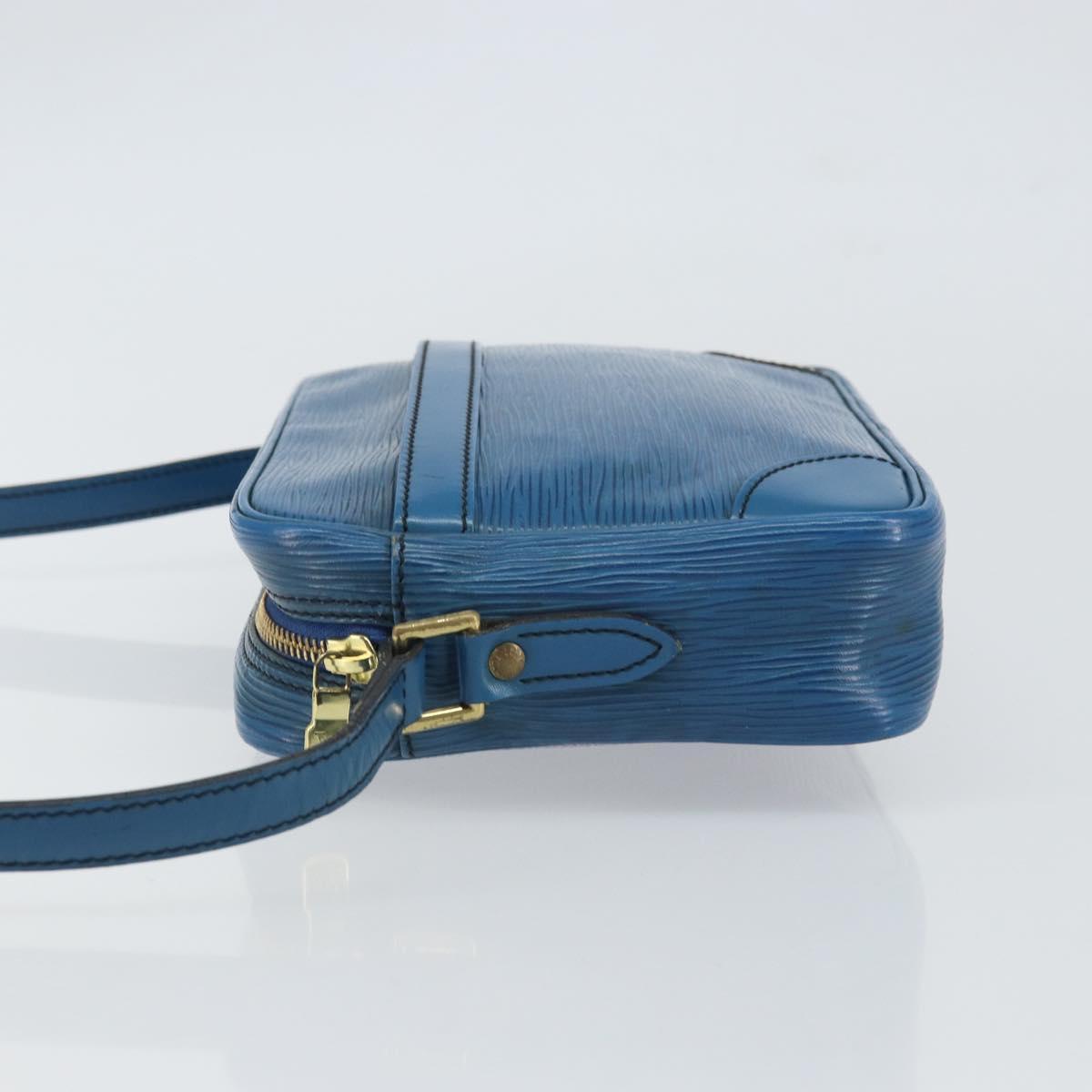 LOUIS VUITTON Epi Trocadero 23 Shoulder Bag Blue M52305 LV Auth BA9547