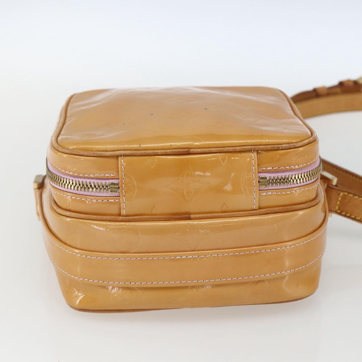 LOUIS VUITTON Monogram Vernis Wooster Bag Marshmallow Pink M91037 LV Auth BA9557