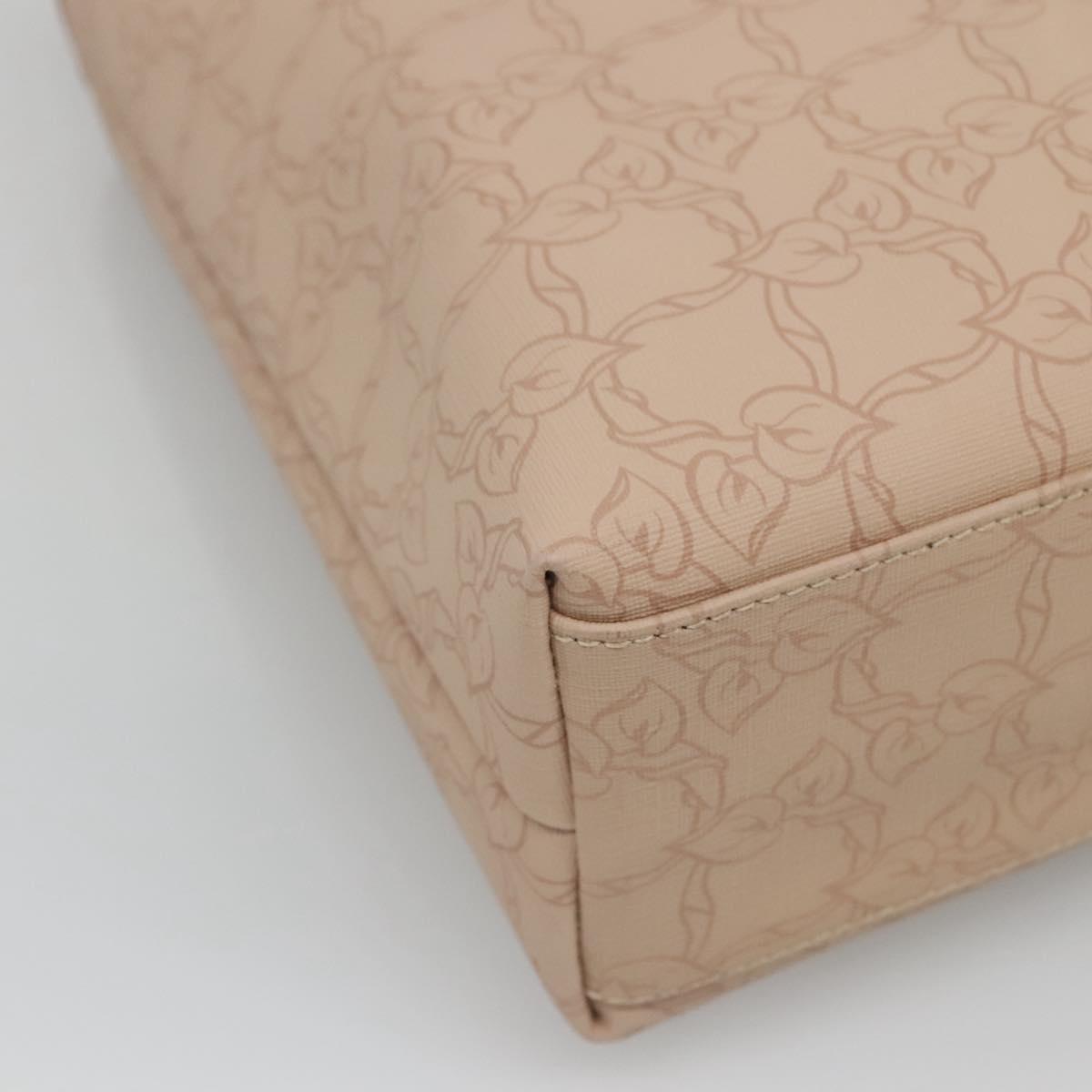 Chloe Tote Bag PVC Beige Auth BA957