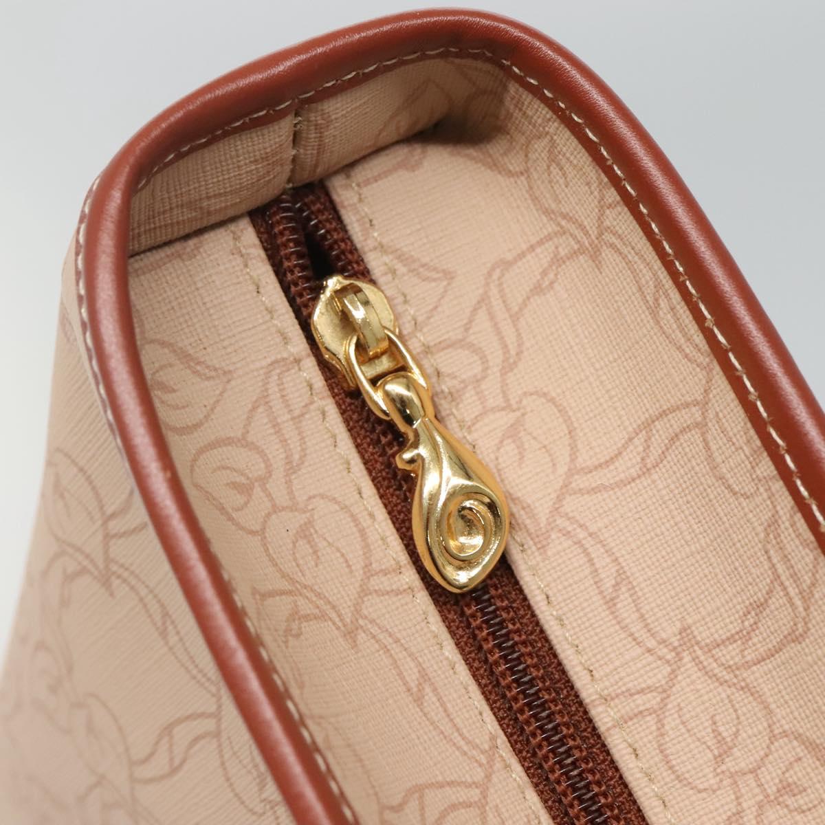 Chloe Tote Bag PVC Beige Auth BA957