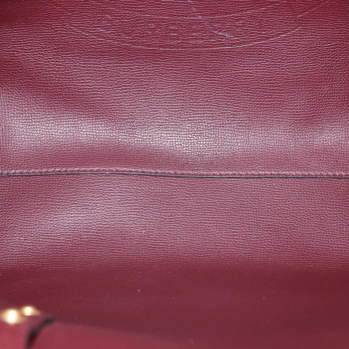 BURBERRY Nova Check Tote Bag PVC Beige Gold Auth BA9573