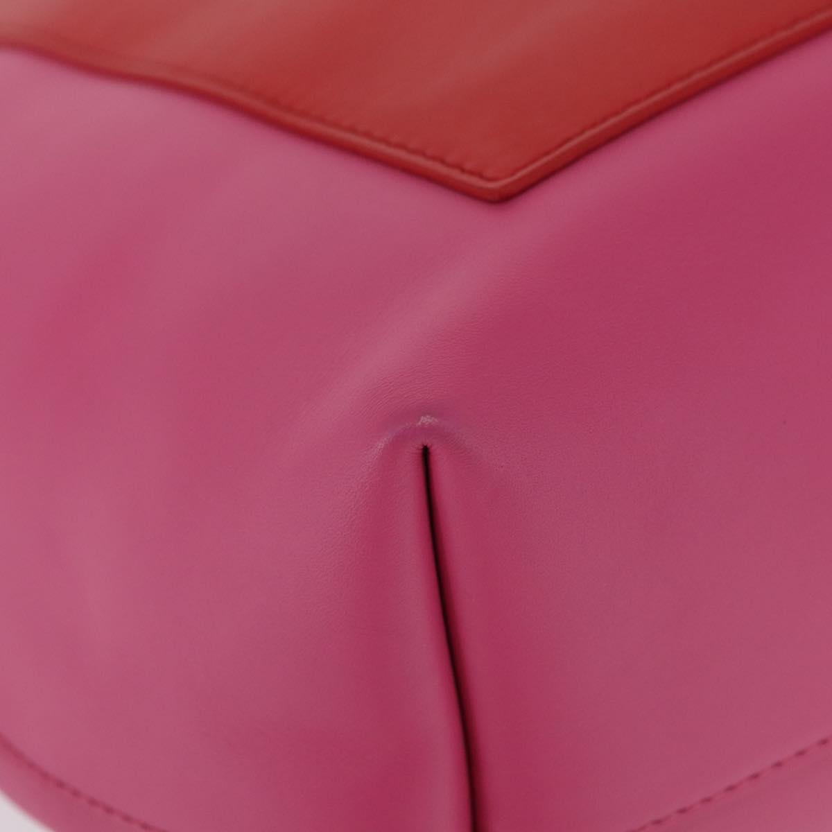 BALENCIAGA Tote Bag Leather Pink Gold 309658 Auth BA9574
