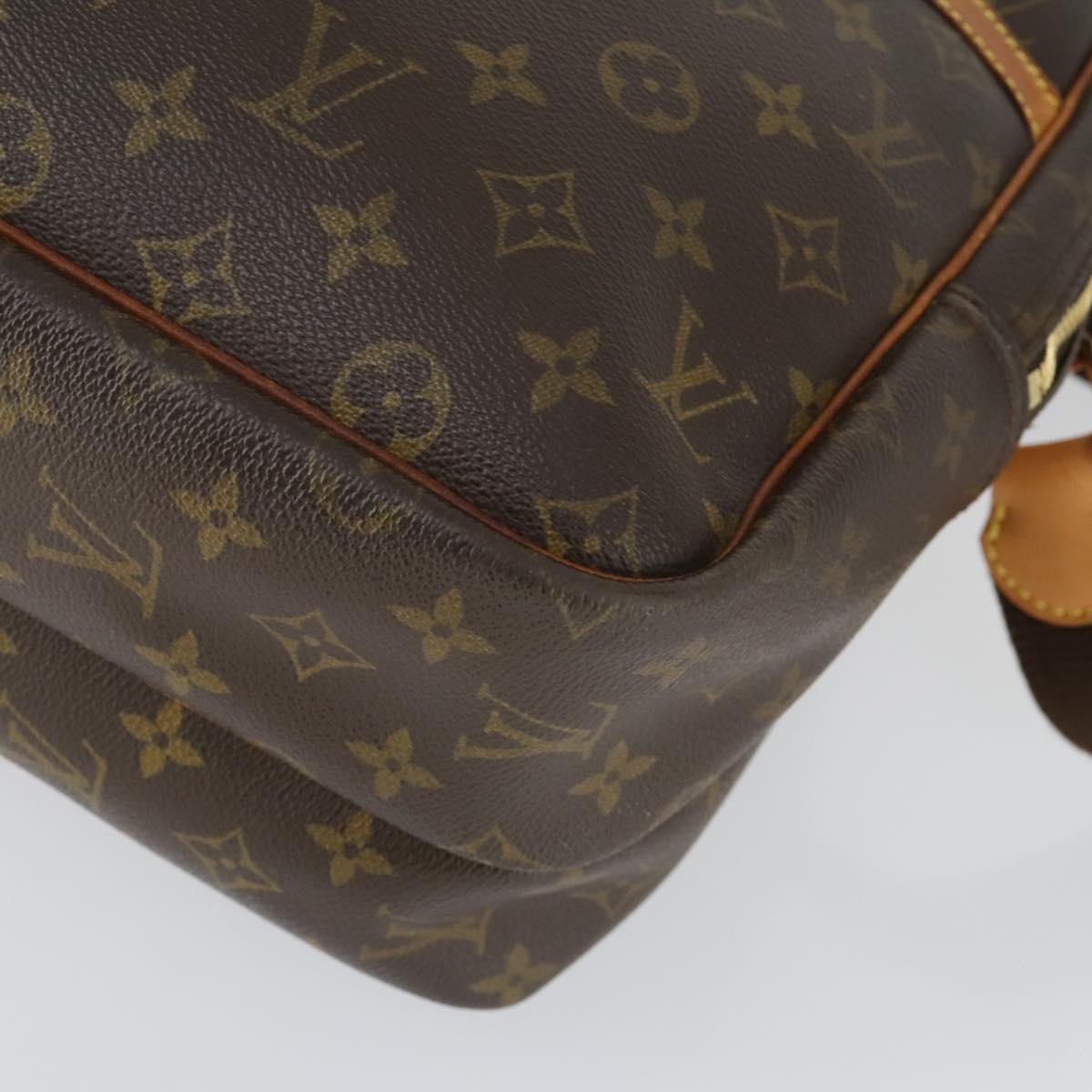 LOUIS VUITTON Monogram Reporter GM Shoulder Bag M45252 LV Auth BA9575