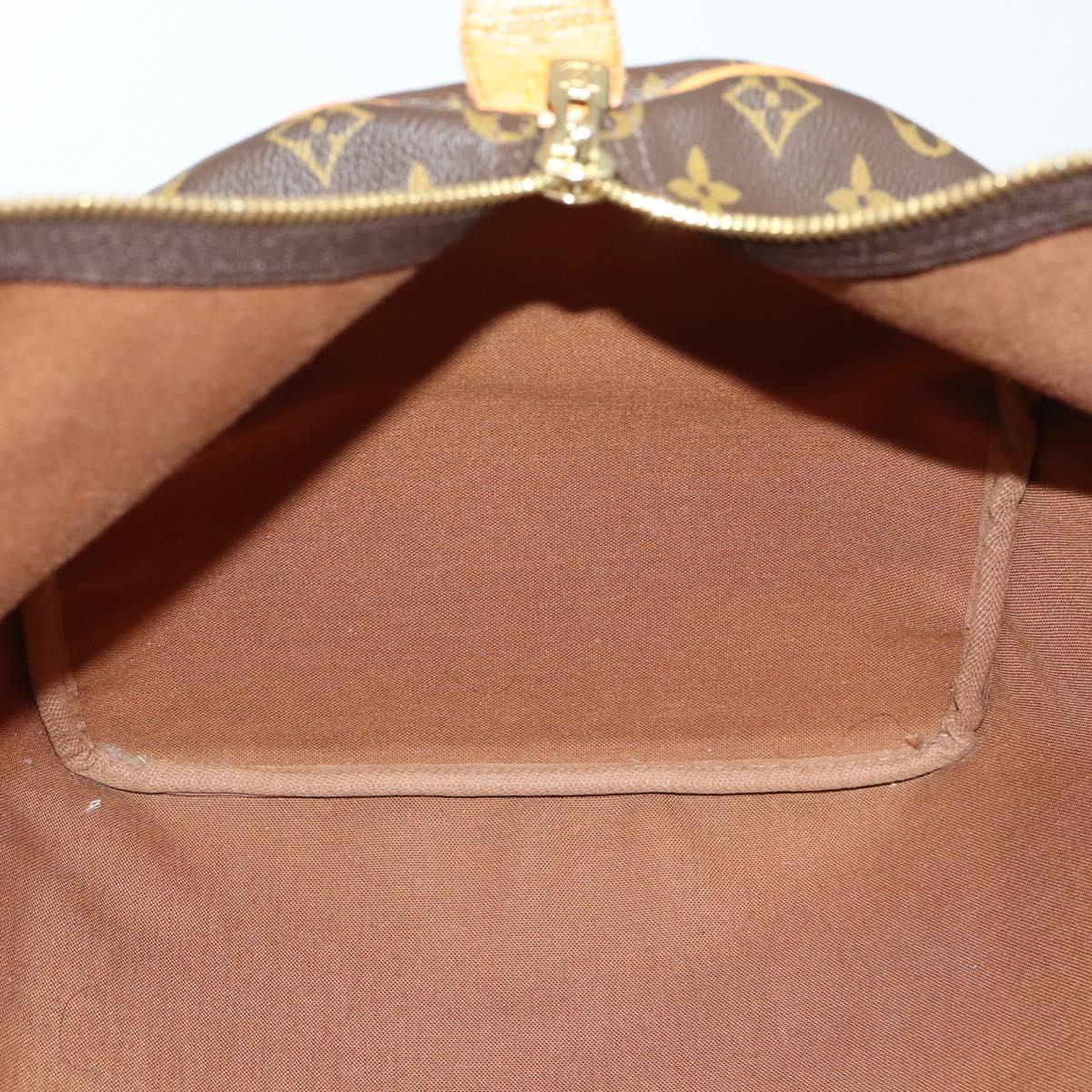 LOUIS VUITTON Monogram Keepall 55 Boston Bag M41424 LV Auth BA9594