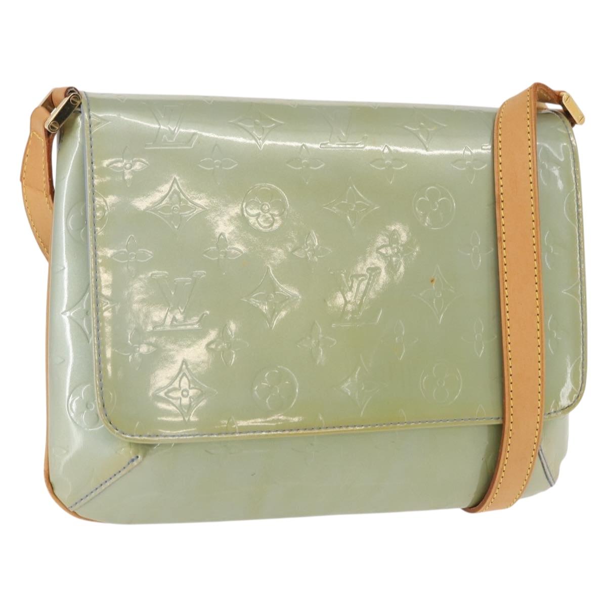LOUIS VUITTON Monogram Vernis Thompson Street Bag Lavande M91009 LV Auth BA9602