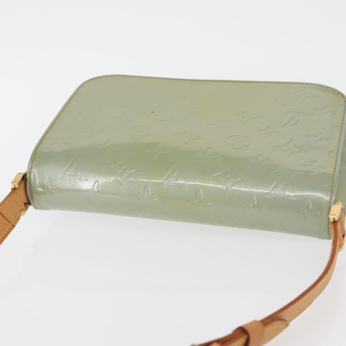 LOUIS VUITTON Monogram Vernis Thompson Street Bag Lavande M91009 LV Auth BA9602