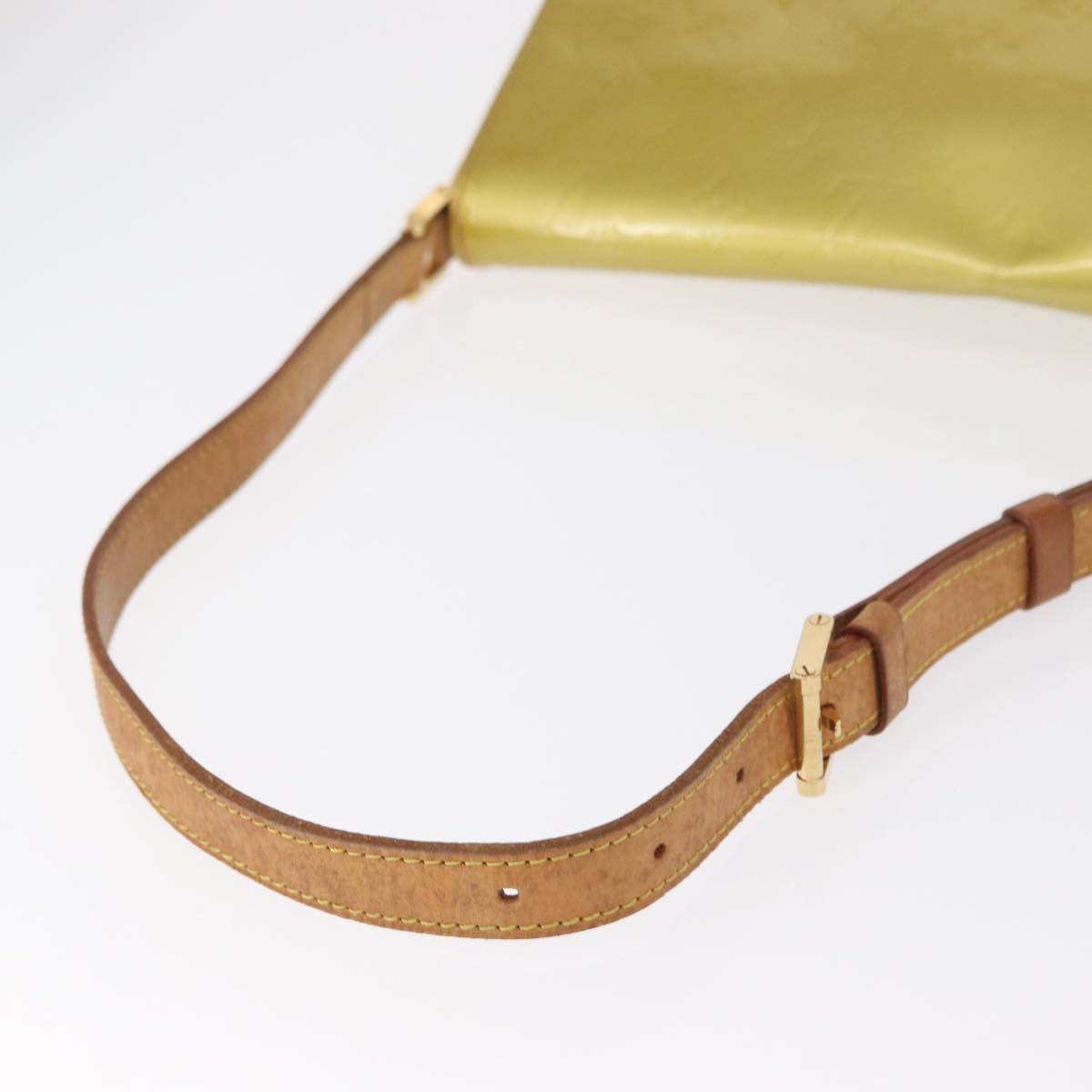LOUIS VUITTON Monogram Vernis Thompson Street Bag Gris M91008 LV Auth BA9603