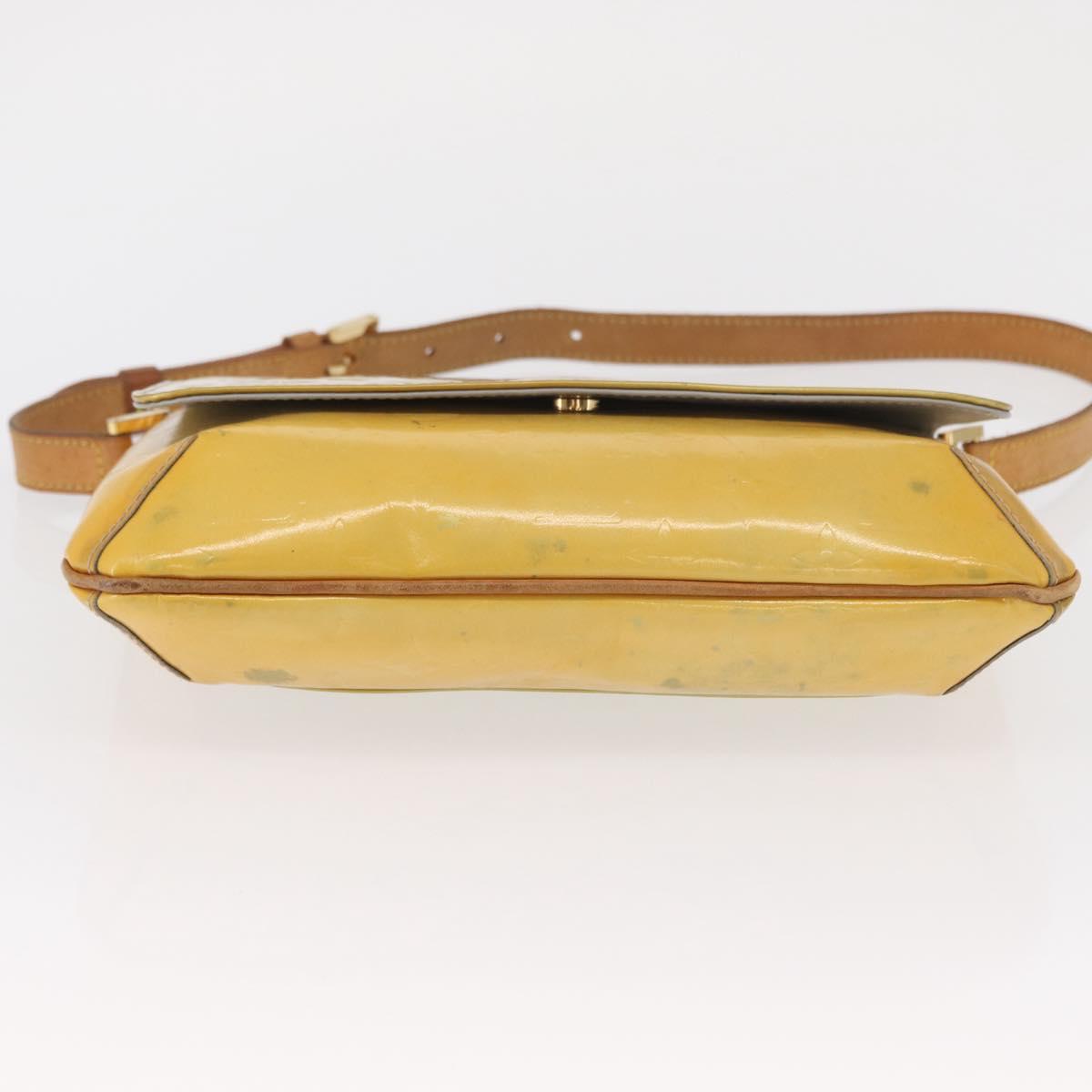LOUIS VUITTON Monogram Vernis Thompson Street Bag Gris M91008 LV Auth BA9603