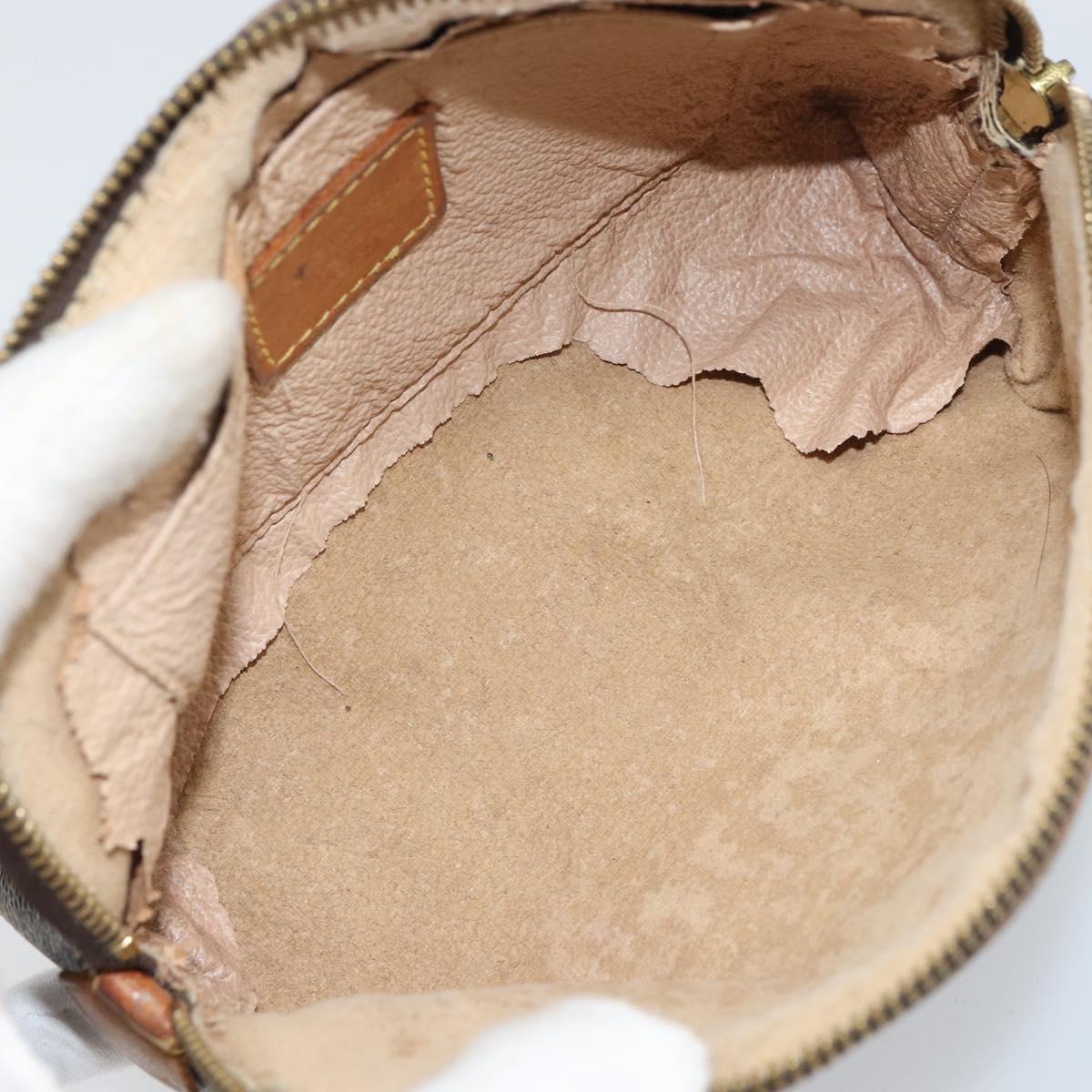 LOUIS VUITTON Monogram Pochette Cosmetic PM Pouch M43998 LV Auth BA9615