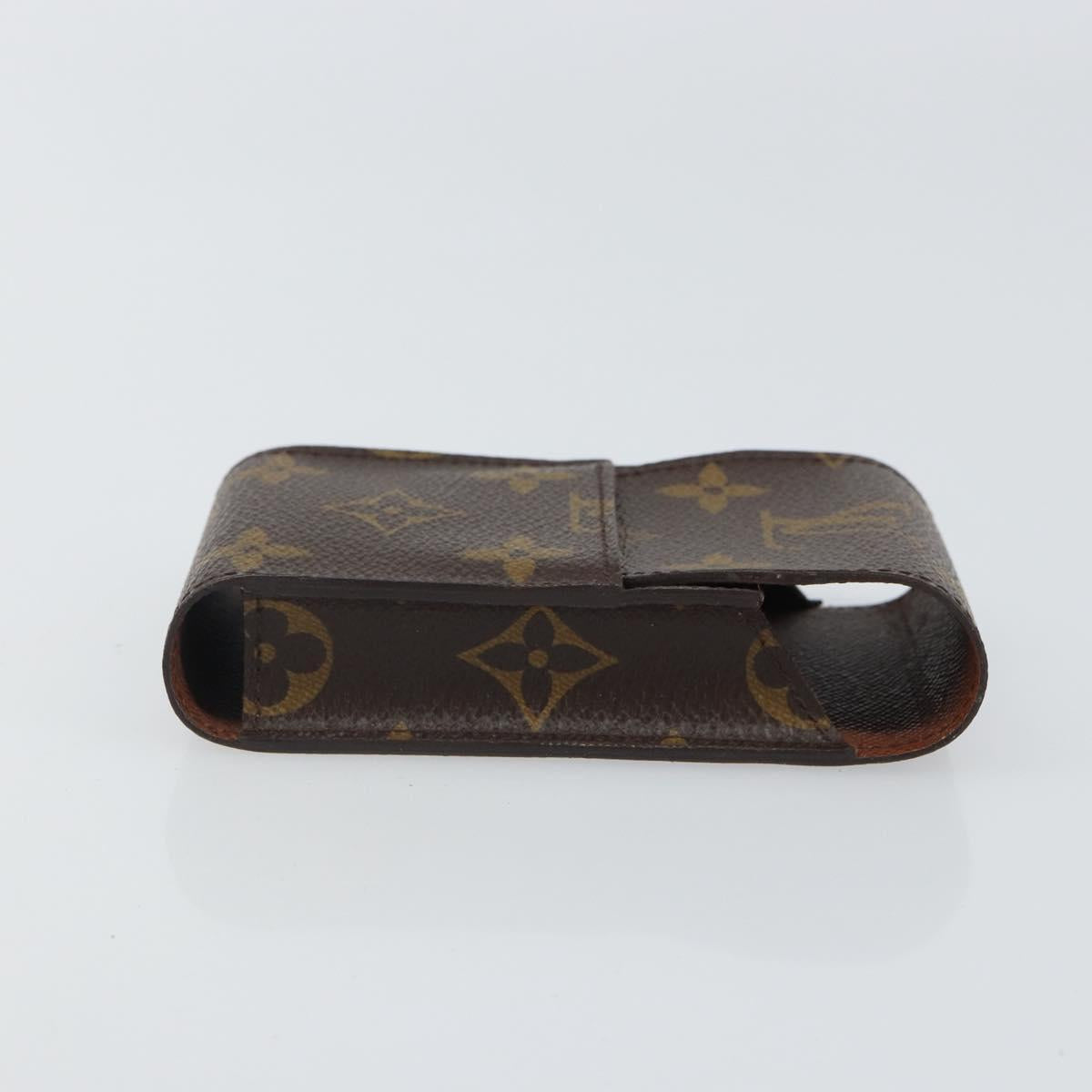 LOUIS VUITTON Monogram Etui Cigarette Case M63024 LV Auth BA9623